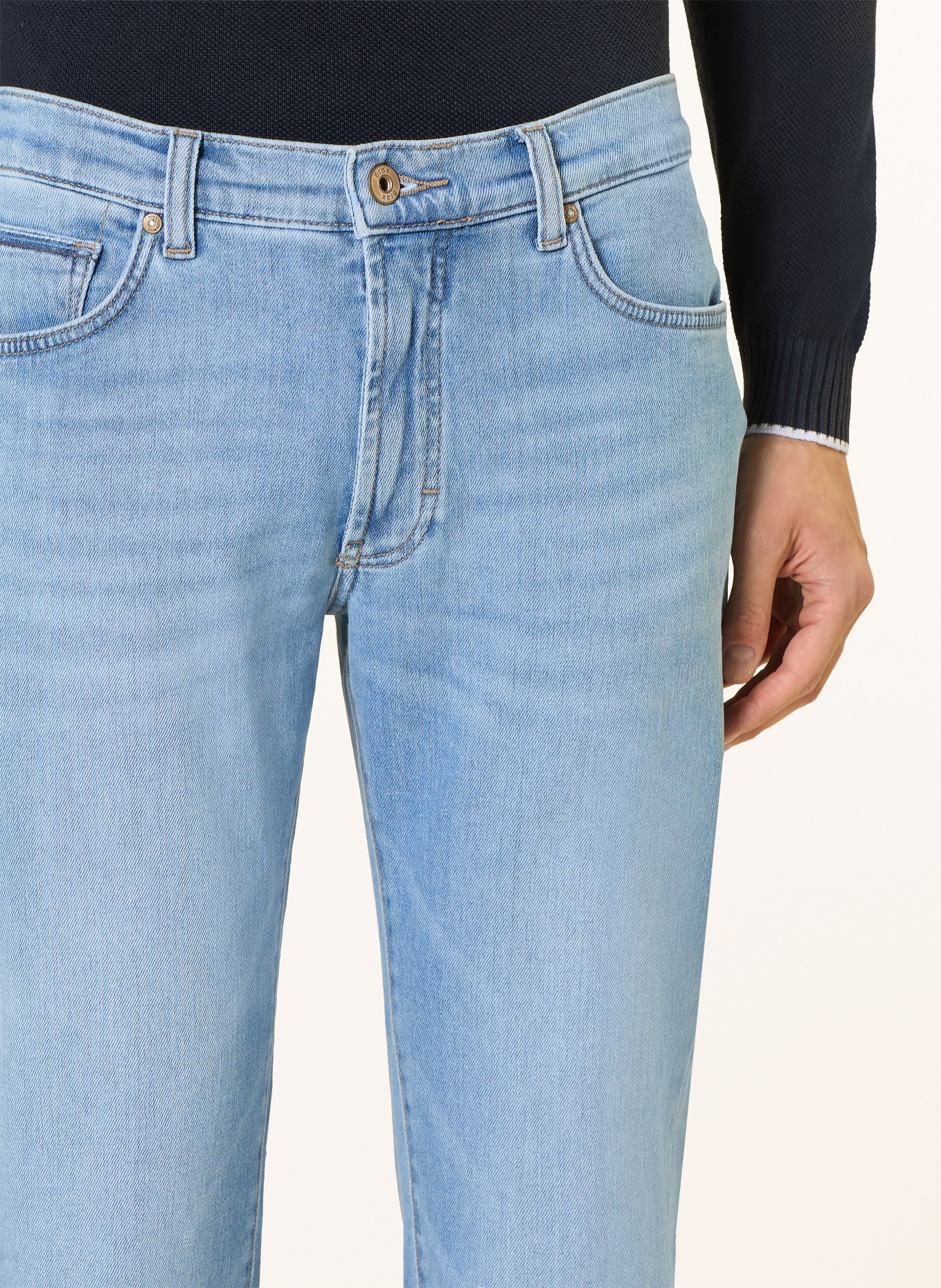 BRAX Jeans CLINT Regular Fit: 18 WARM DAYS BLUE USED