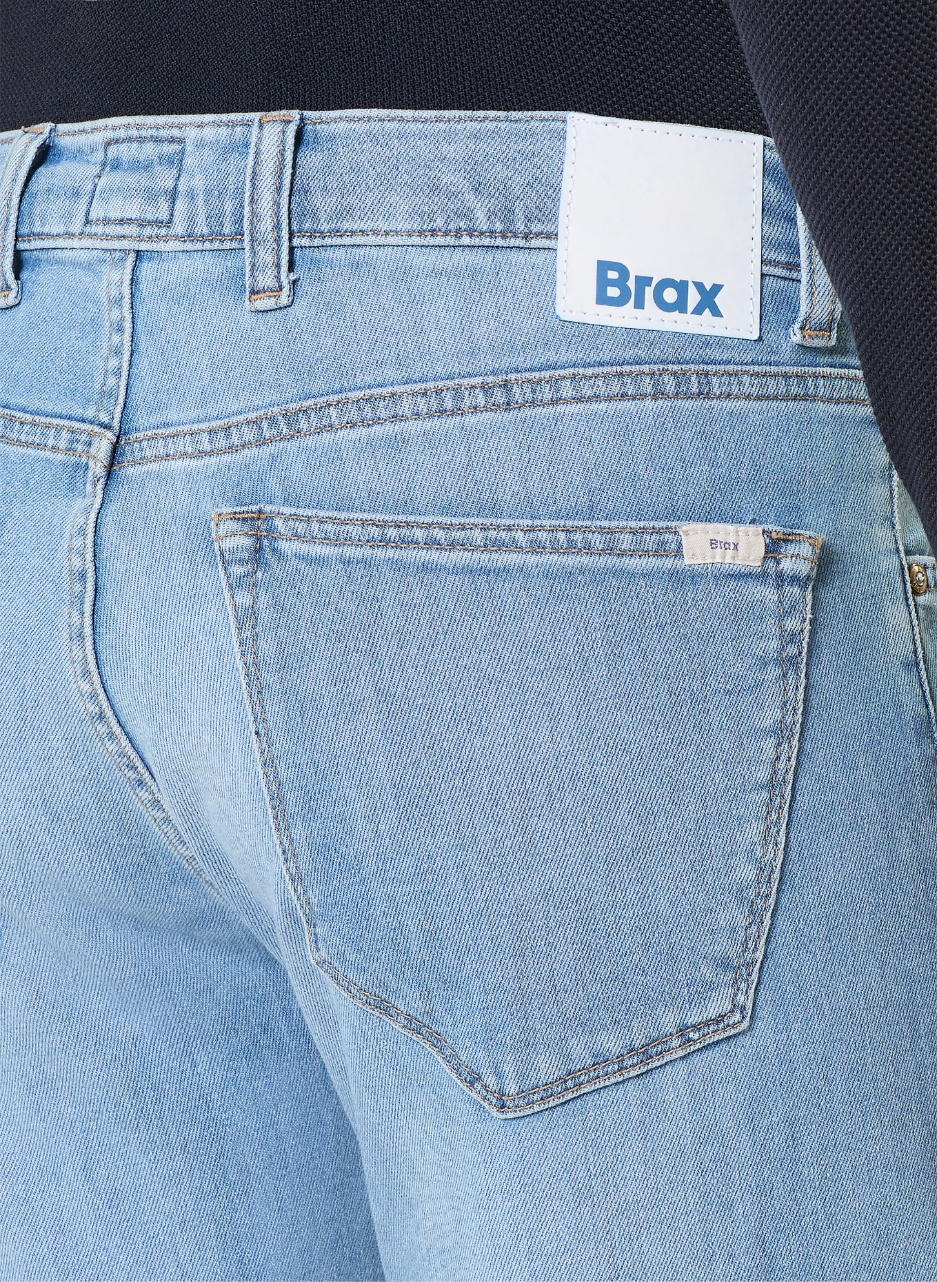 BRAX Jeans CLINT Regular Fit: 18 WARM DAYS BLUE USED