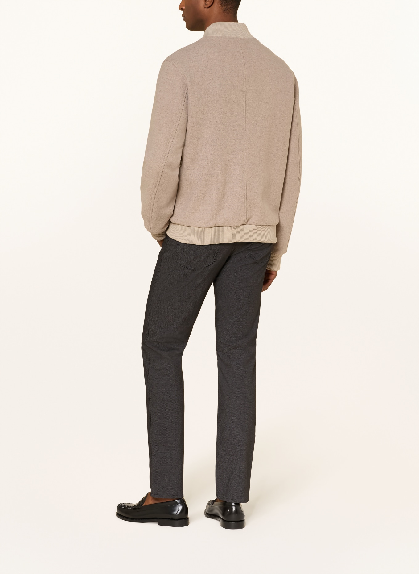 BRAX Kalhoty CHUCK Modern Fit: 01 PERMA BLACK