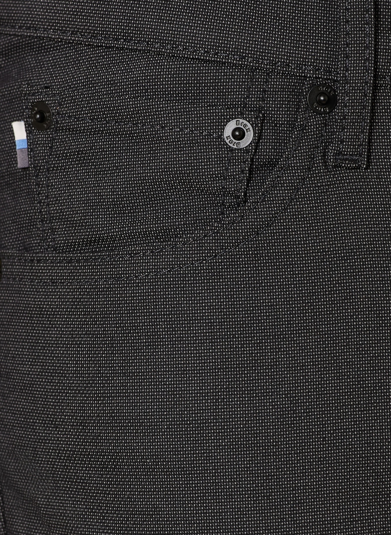 BRAX Kalhoty CHUCK Modern Fit: 01 PERMA BLACK