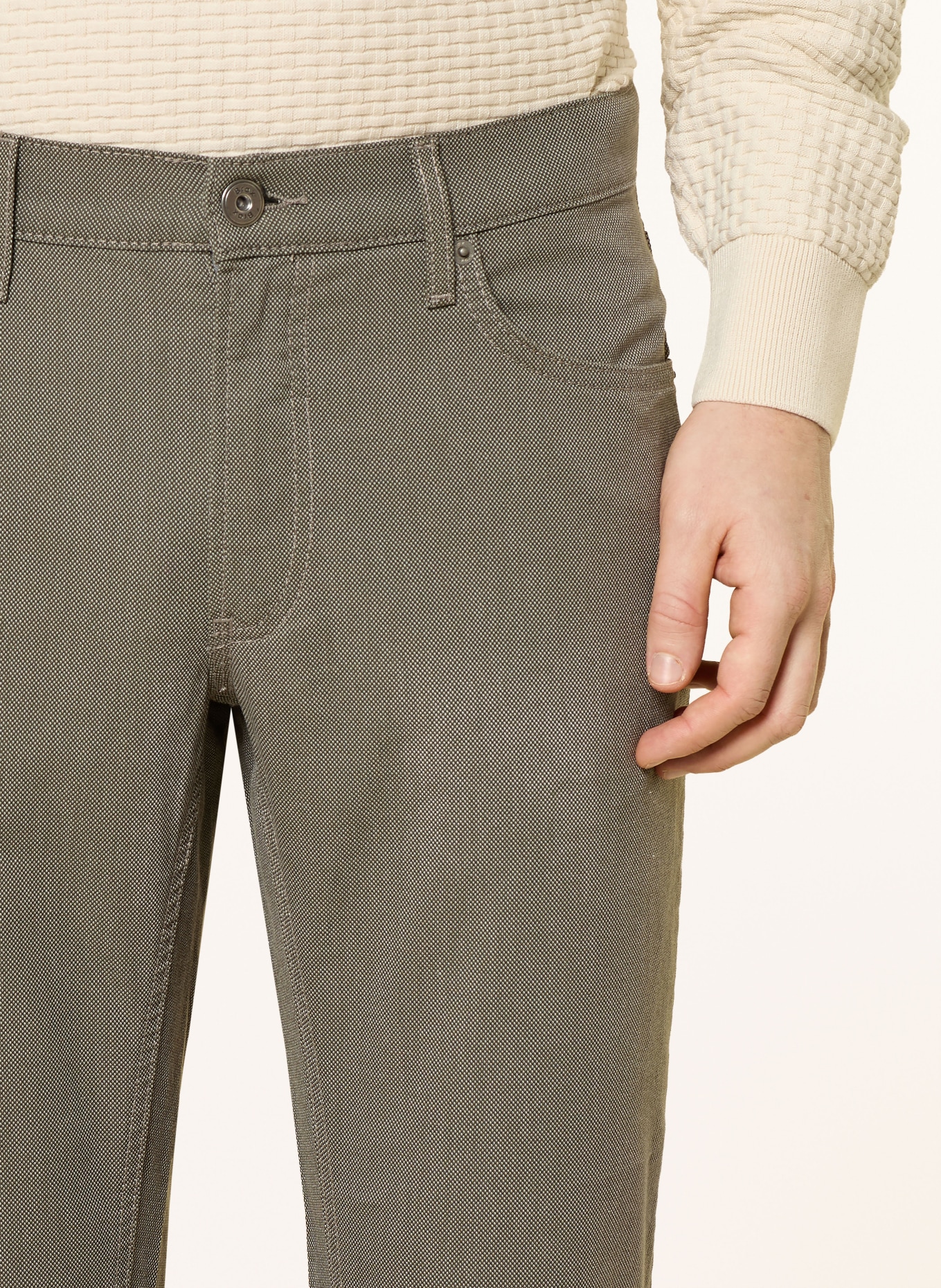 BRAX Chino CHUCK Modern Fit: 35 OLIVE