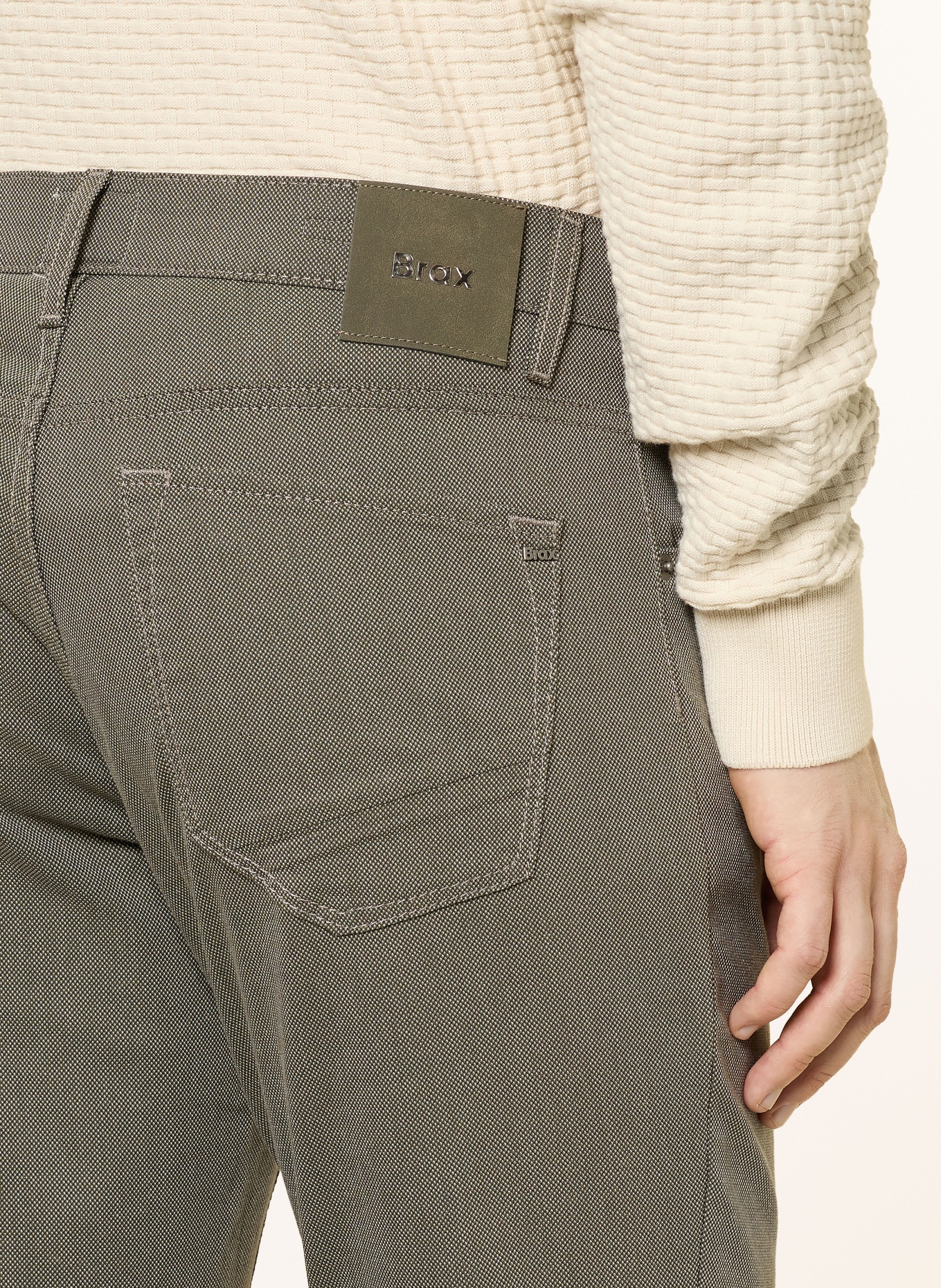 BRAX Chino CHUCK Modern Fit: 35 OLIVE