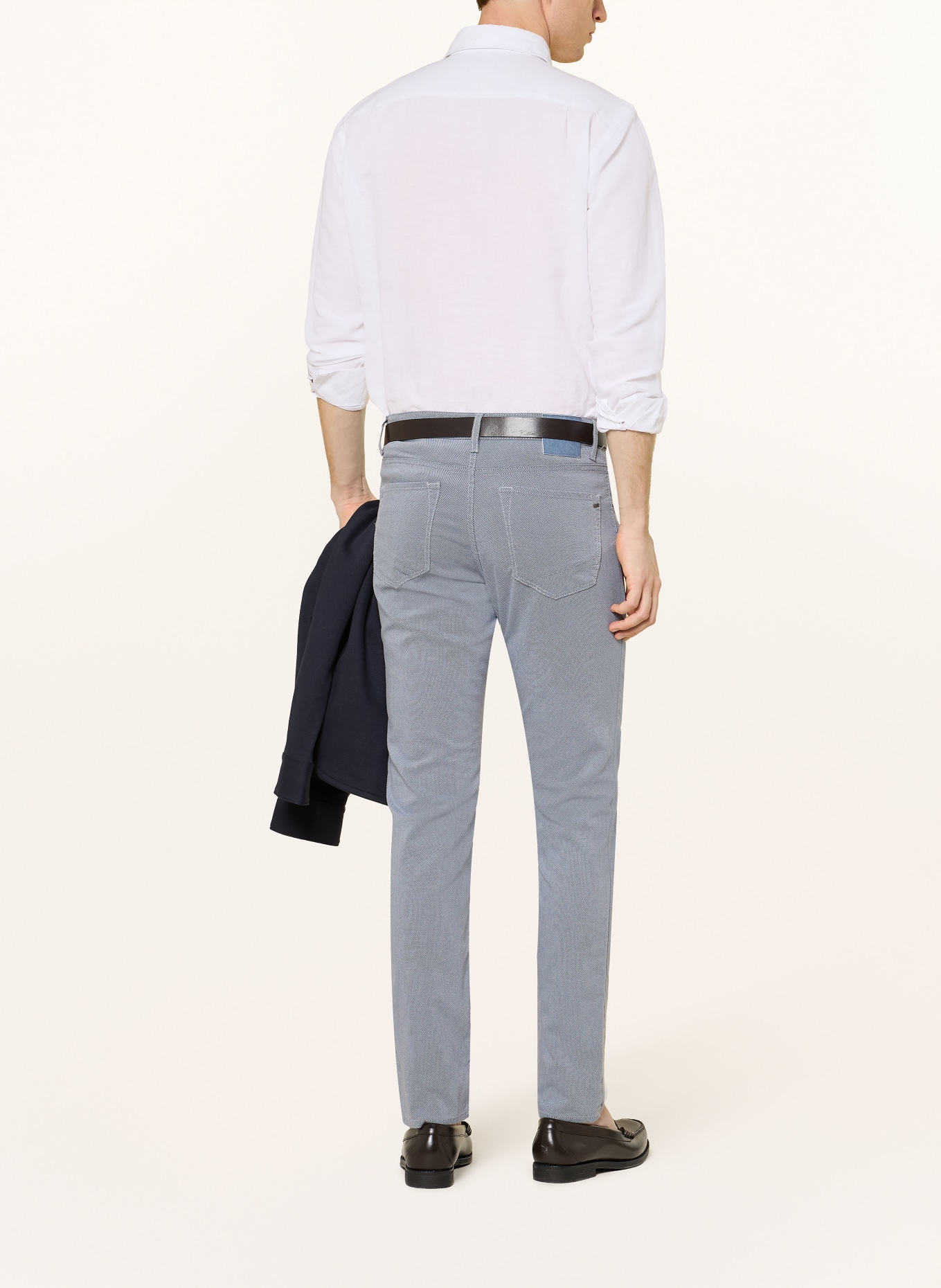 BRAX Chino CHUCK Modern Fit: 25 SMOKE BLUE