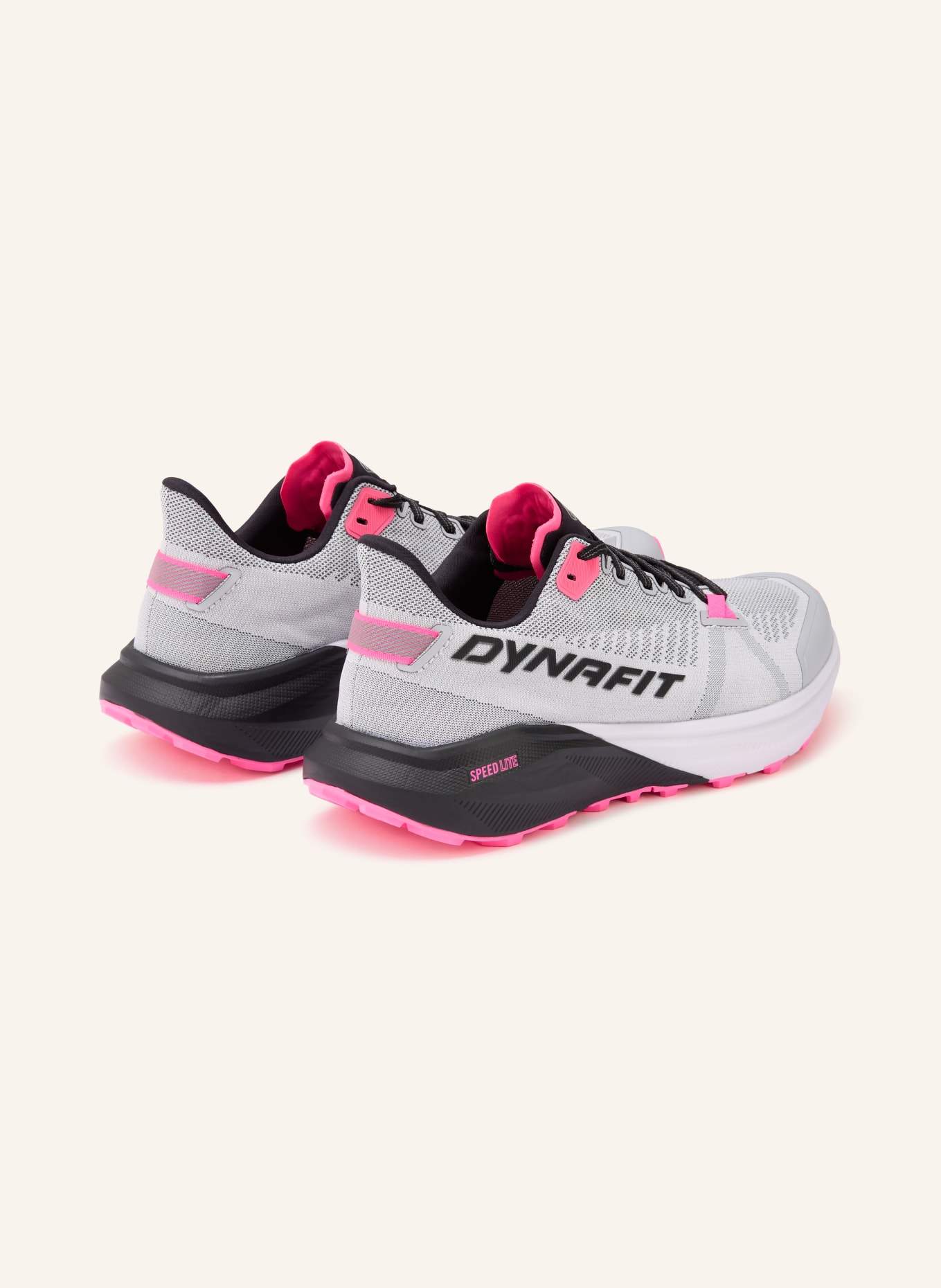 DYNAFIT Trailrunning-Schuhe TRAIL: HELLGRAU / PINK / SCHWARZ