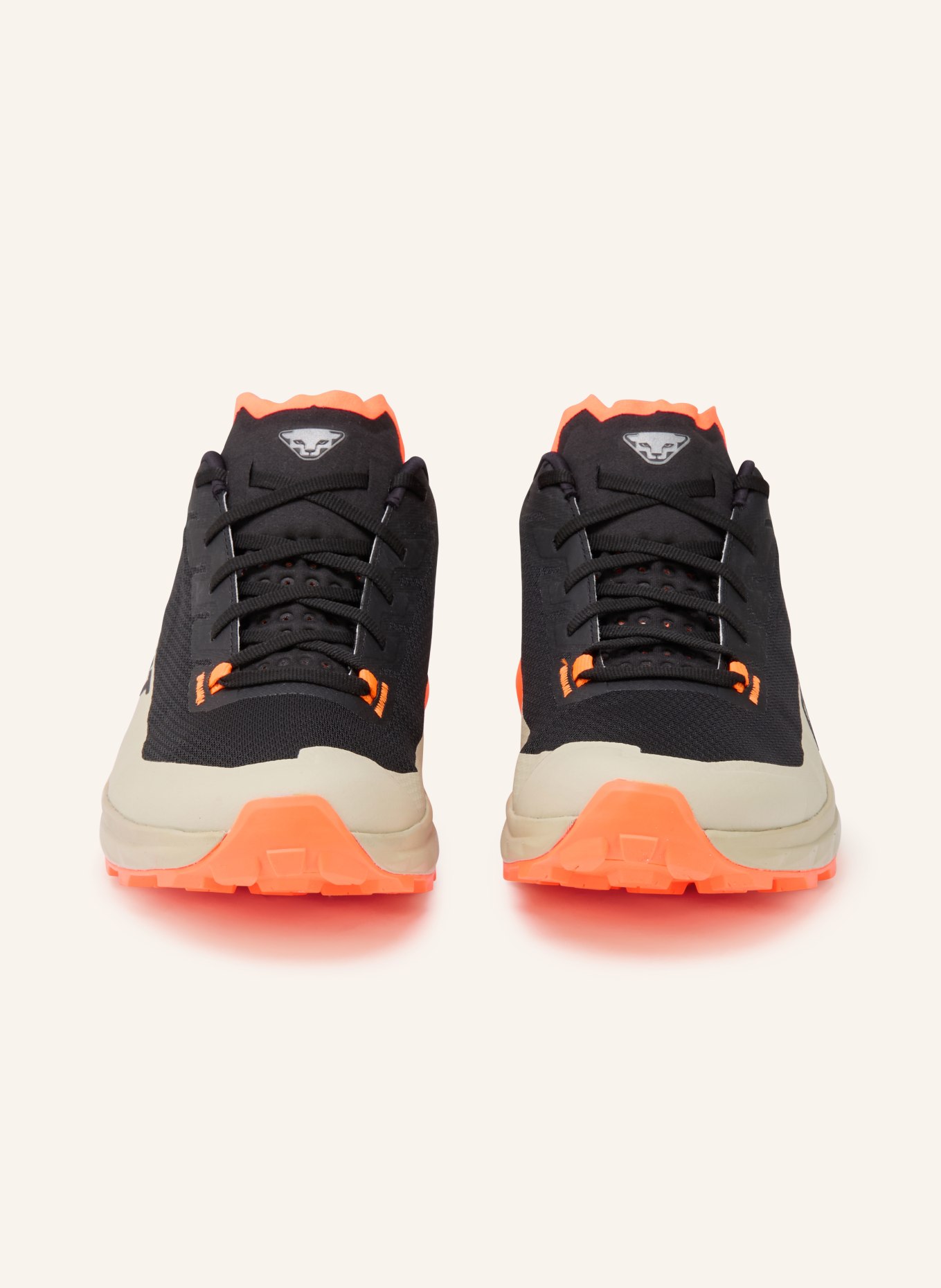 DYNAFIT Trailrunning-Schuhe ULTRA: SCHWARZ / BEIGE / ORANGE