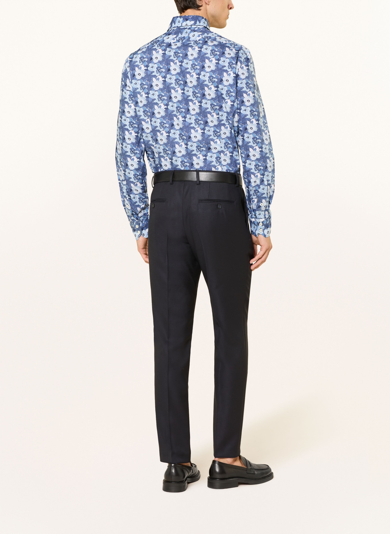 van Laack Hemd VL-RIVARA-TF Tailor Fit: BLAU / HELLBLAU / WEISS