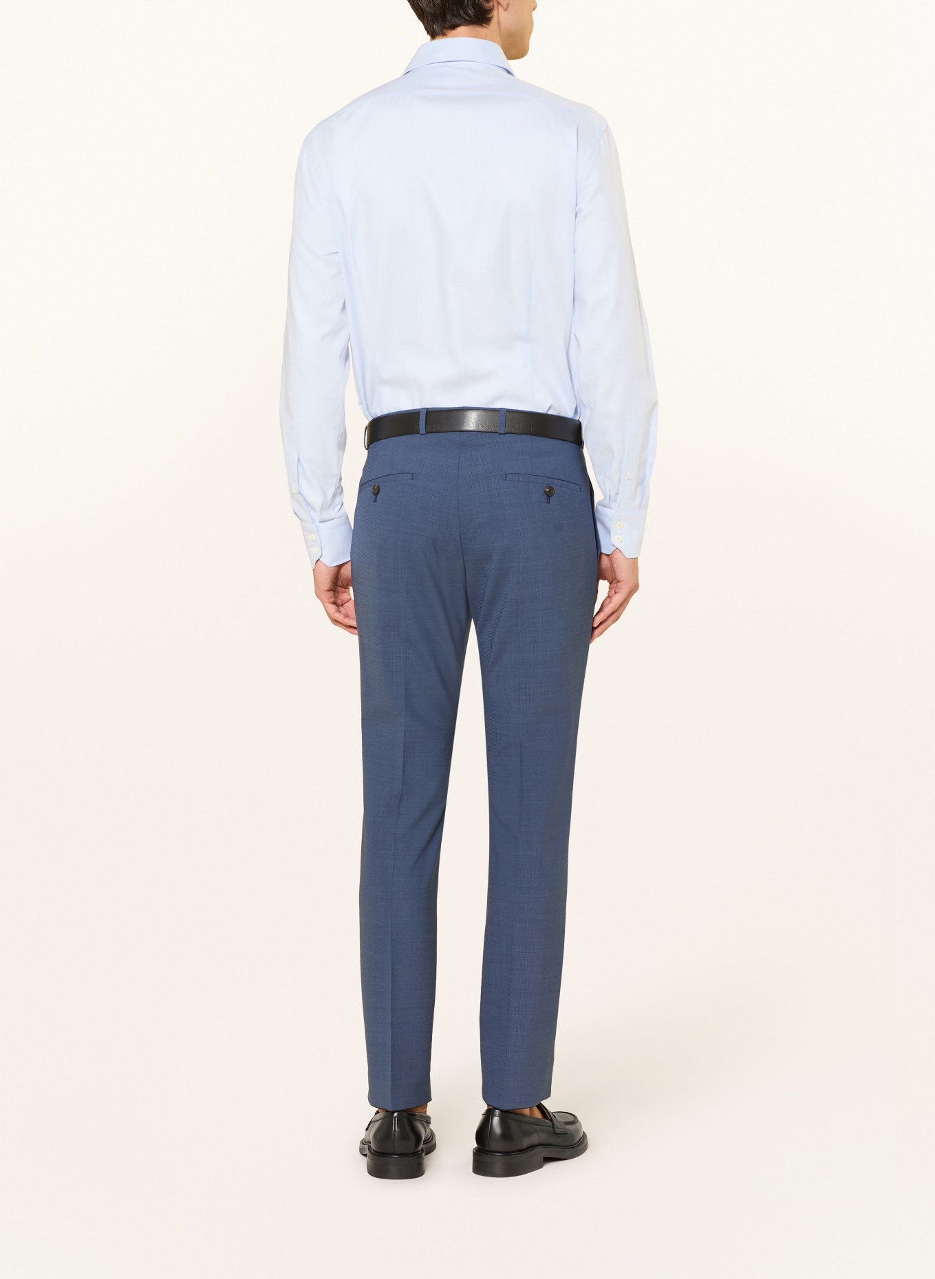 van Laack Košile VL-RIVARA-TF Tailored Fit: TMAVĚ MODRÁ