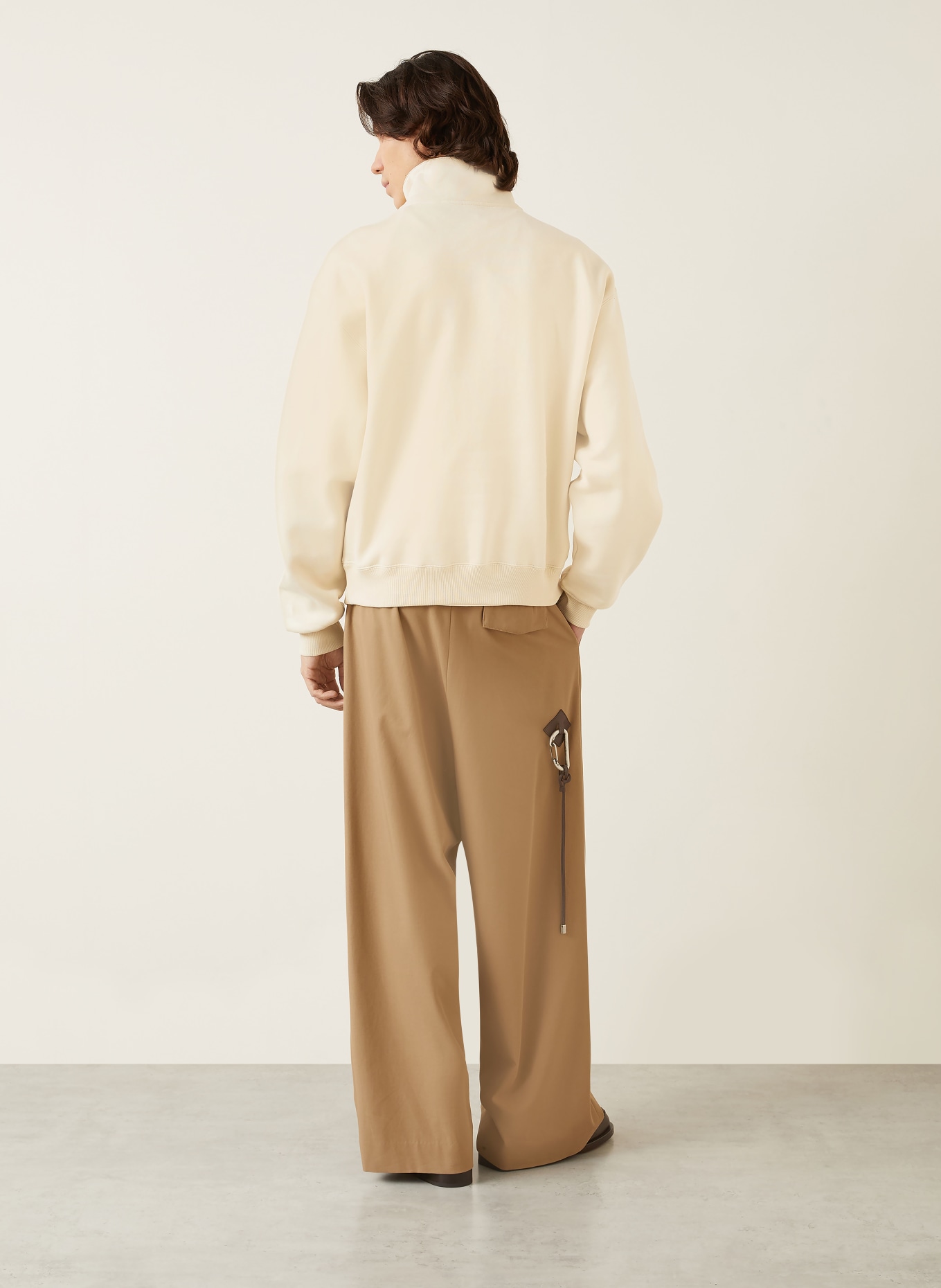 JACQUEMUS Sweat-Troyer LE CAMIONNEUR GROS GRAIN: BEIGE