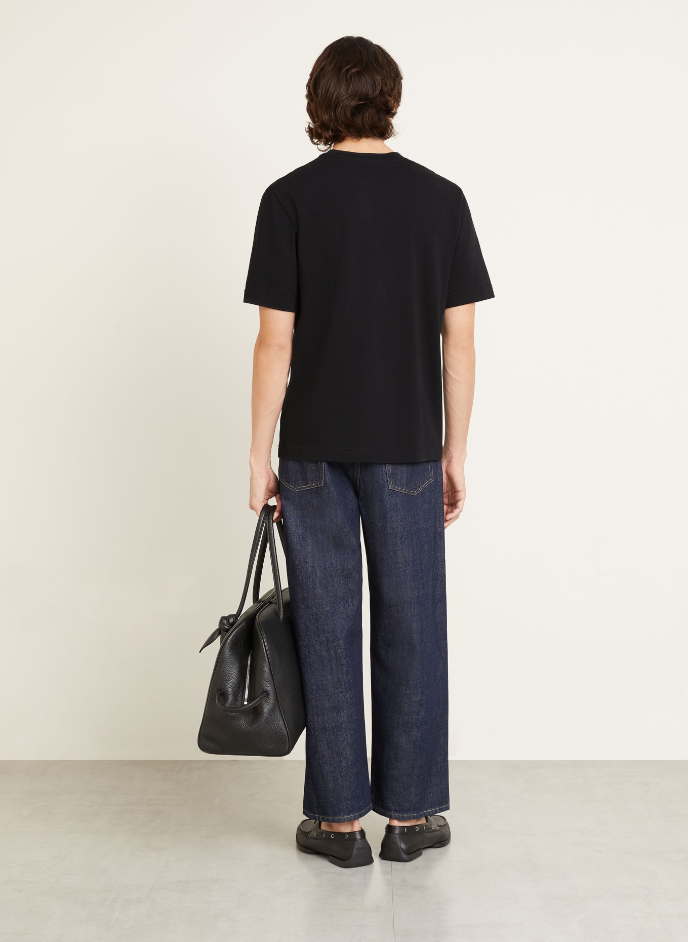JACQUEMUS T-Shirt LE TSHIRT GROS GRAIN: SCHWARZ
