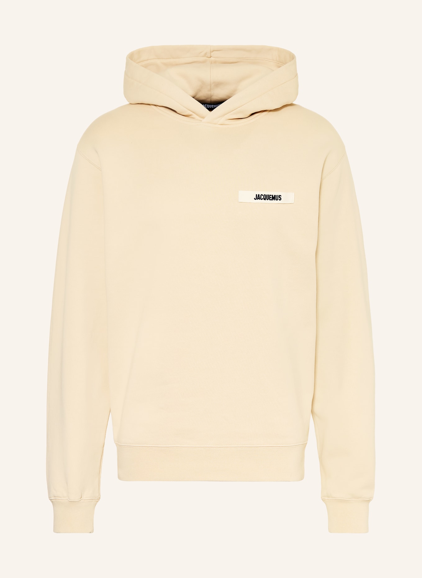 JACQUEMUS Hoodie LE HOODIE GROS GRAIN: BEIGE