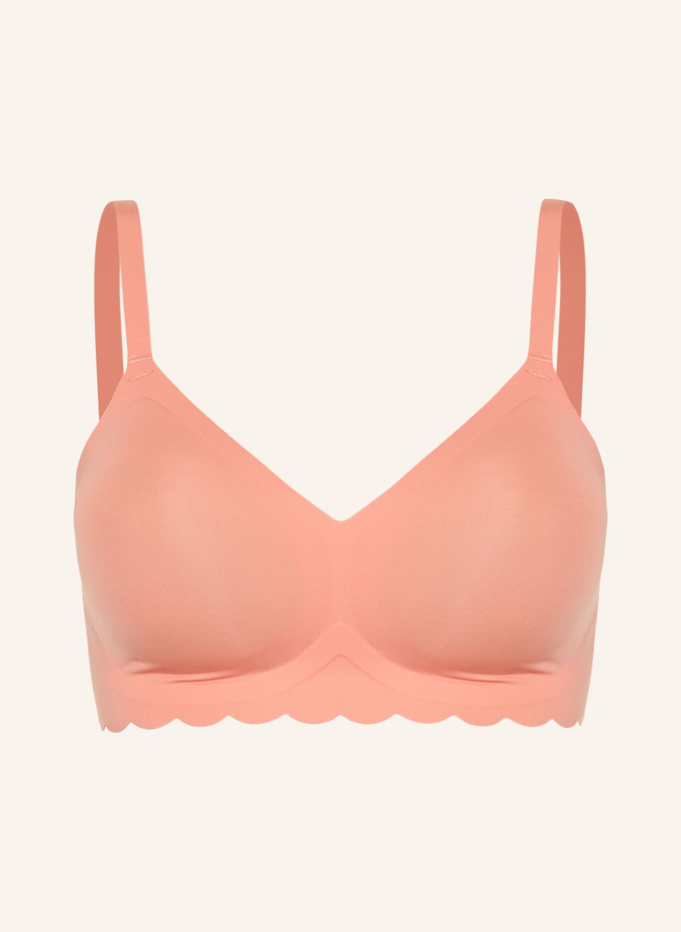 Skiny Triangel-BH BODY FEEL: LACHS