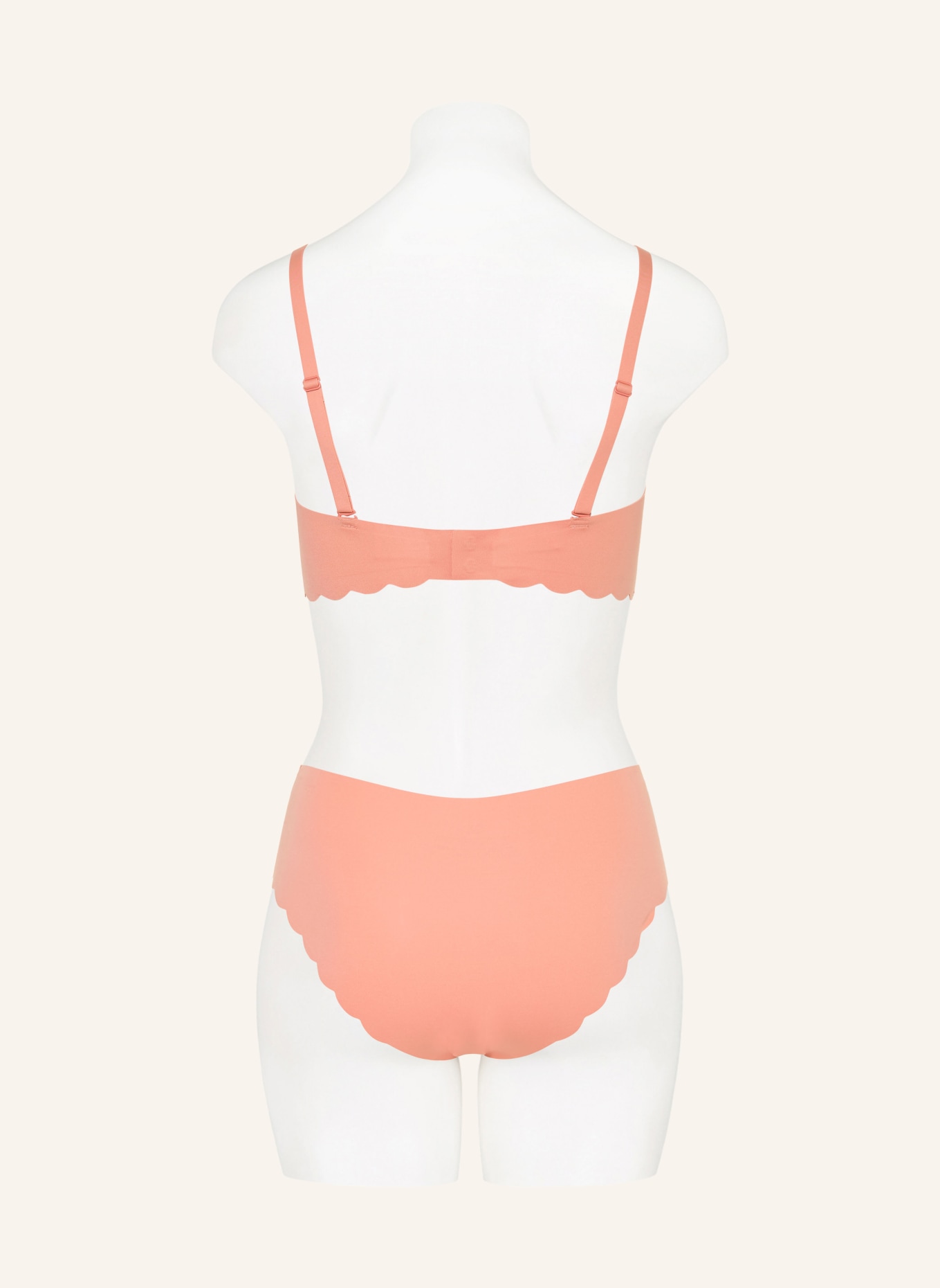 Skiny Triangel-BH BODY FEEL: LACHS