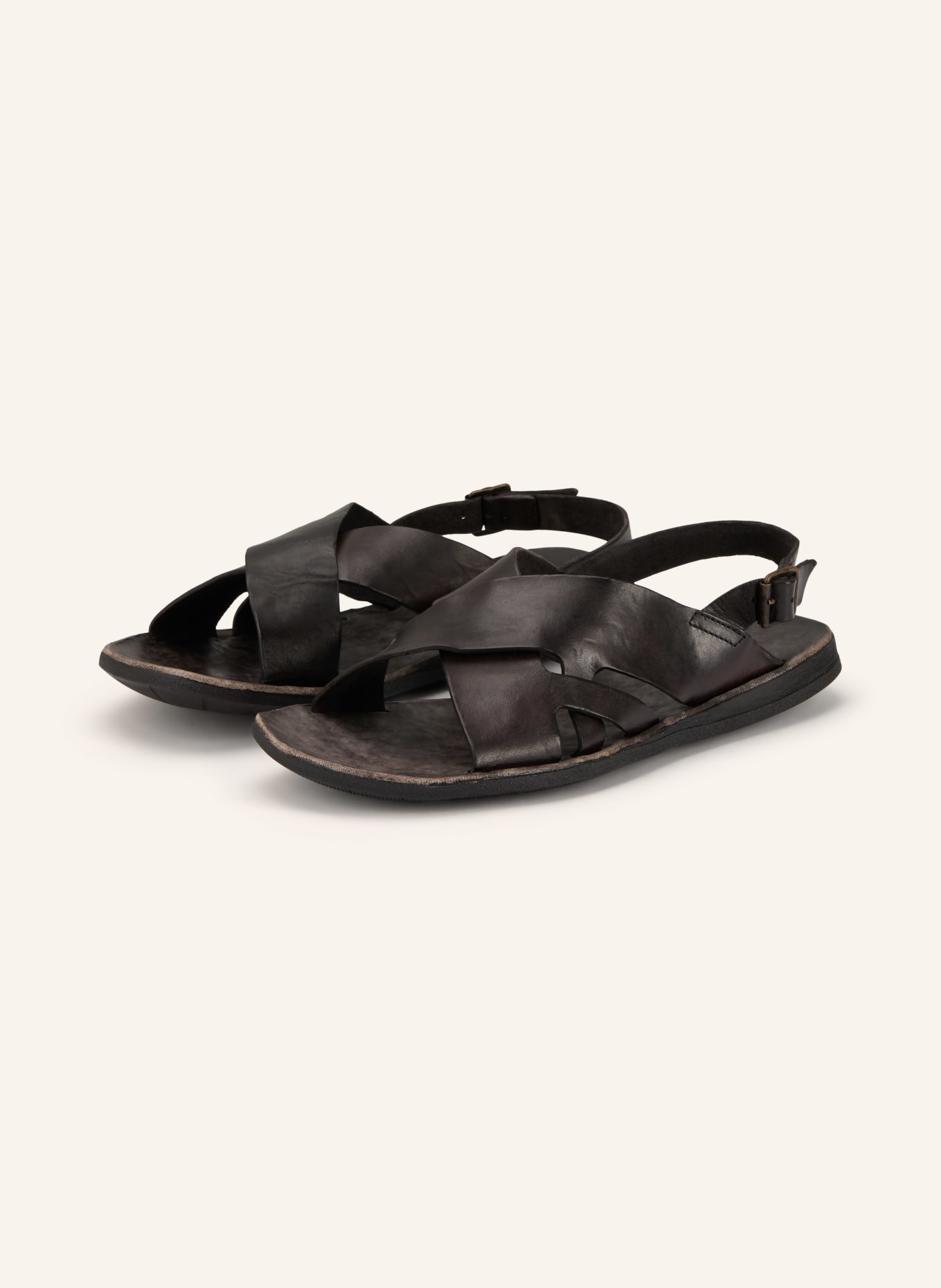 BRADOR BRADLEY sandals: BLACK