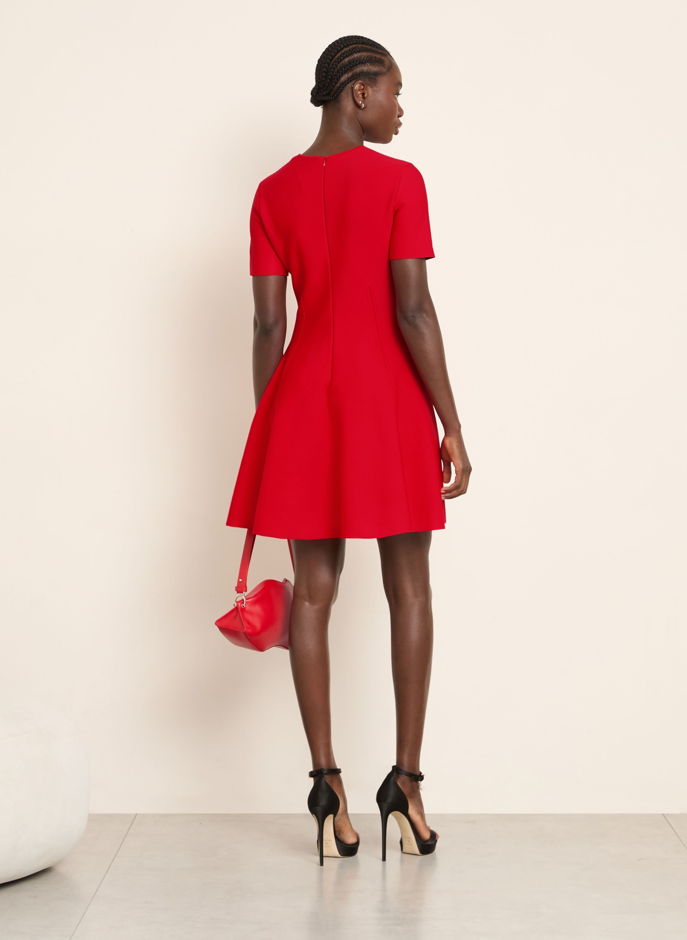 McQUEEN Cocktailkleid: ROT