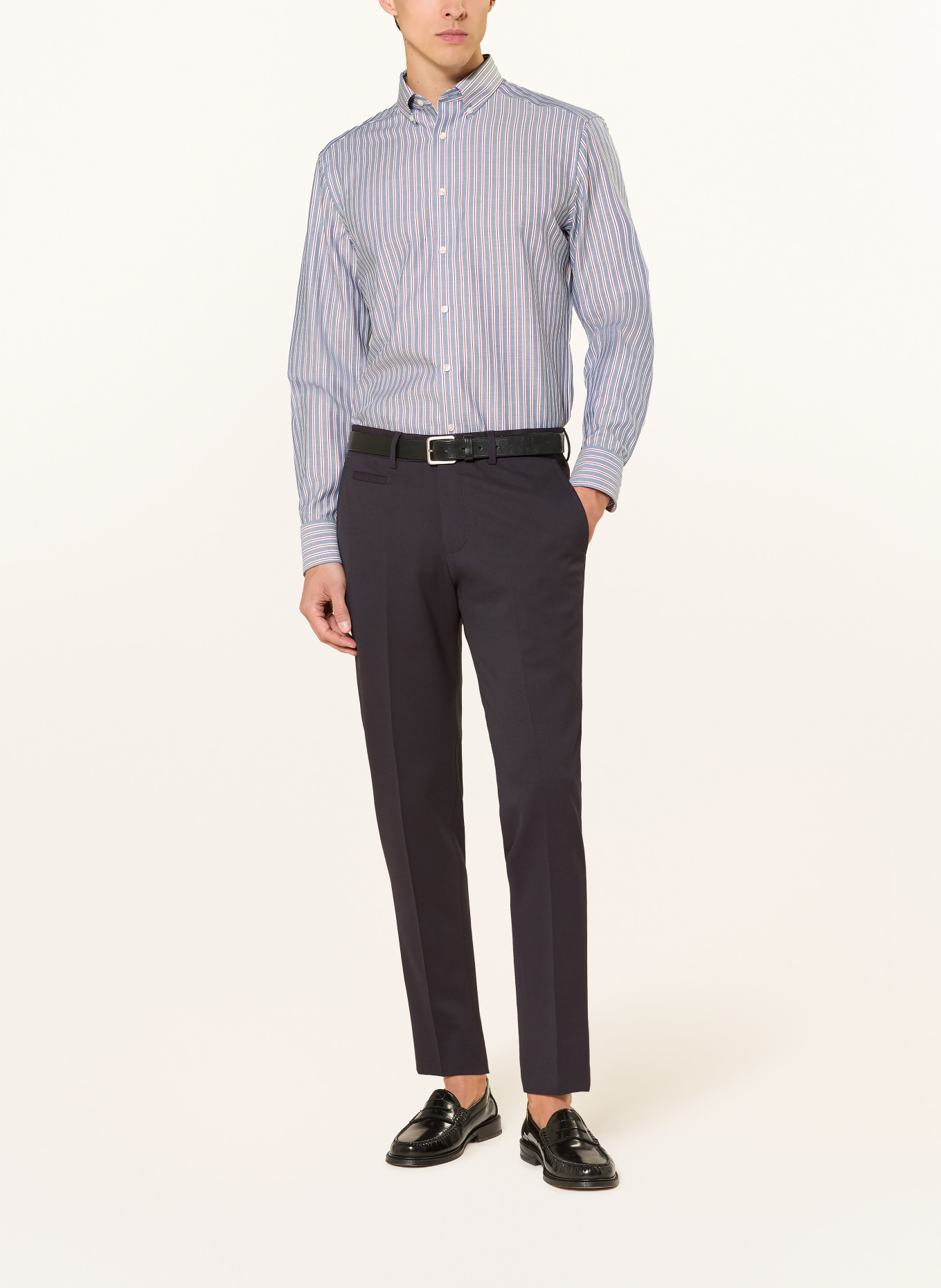 OLYMP Chemise Luxor coupe moderne: BLEU / ROUGE / BLANC