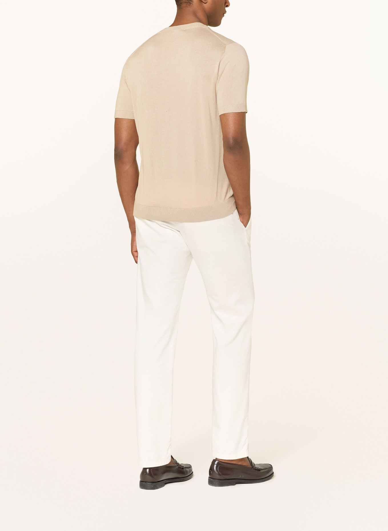 OLYMP pull en maille: BEIGE