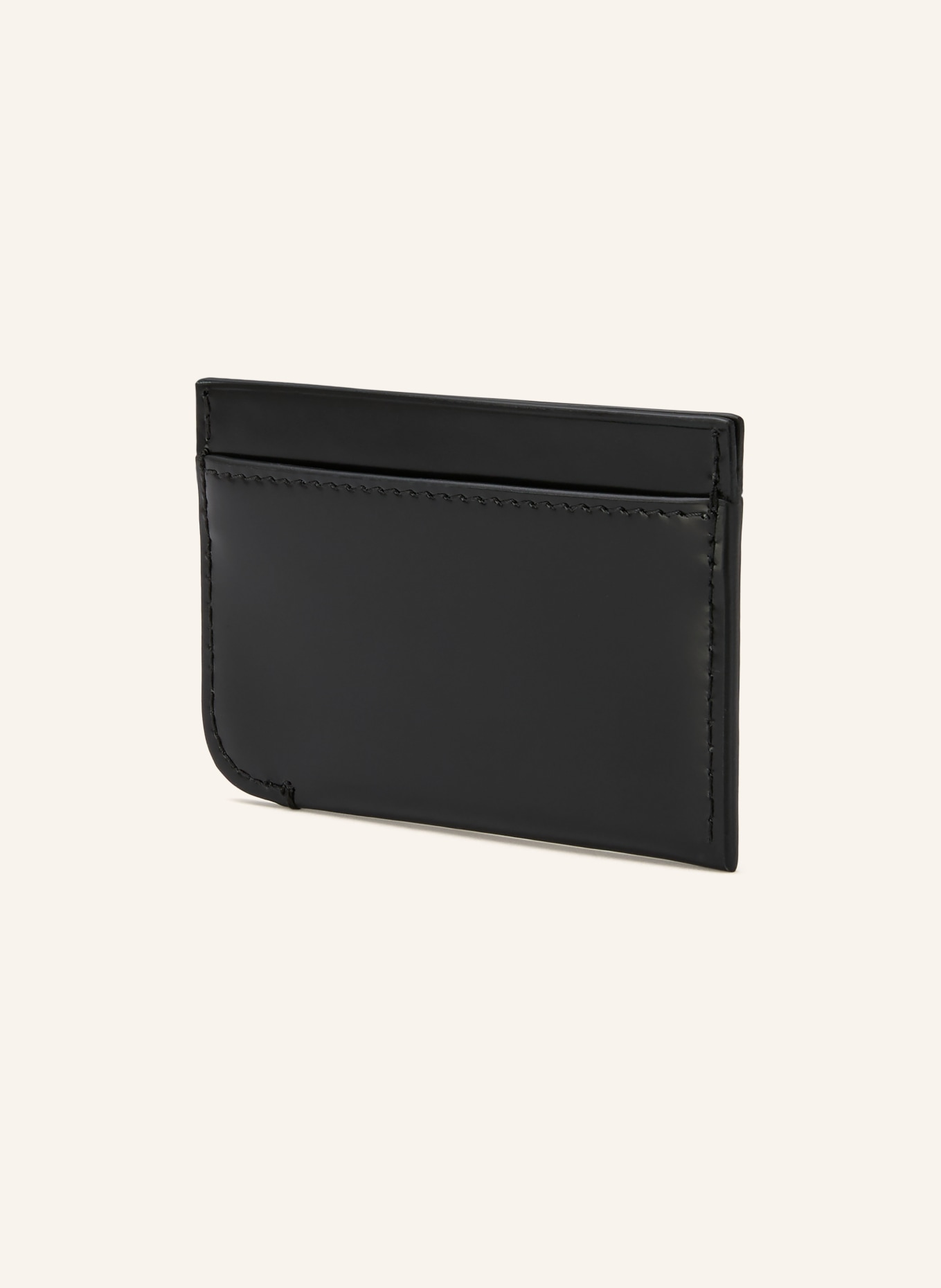 JACQUEMUS LE PORTE CURVO card holder: BLACK