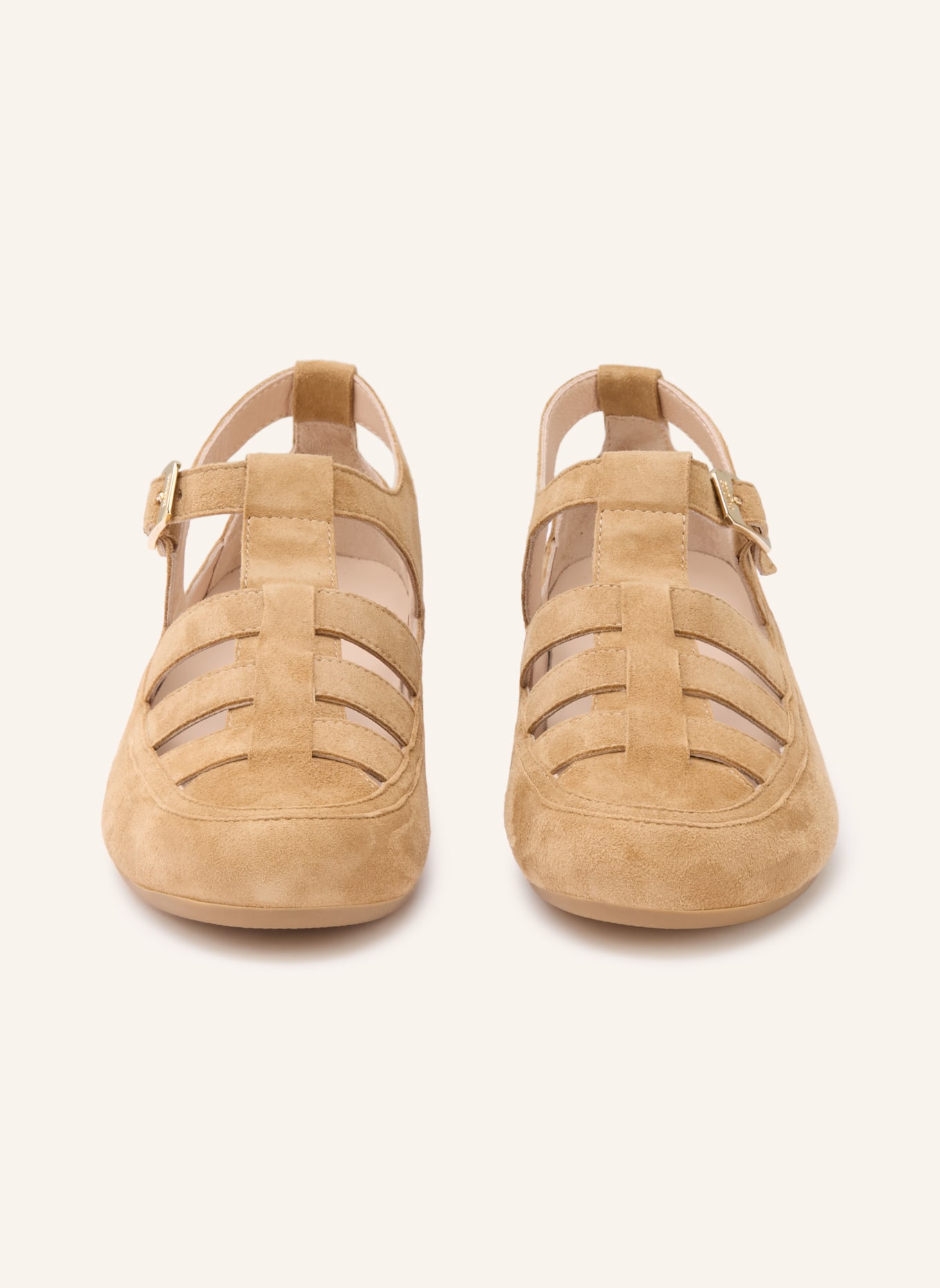 Candice Cooper ROCK T-BAR Sandals: BEIGE