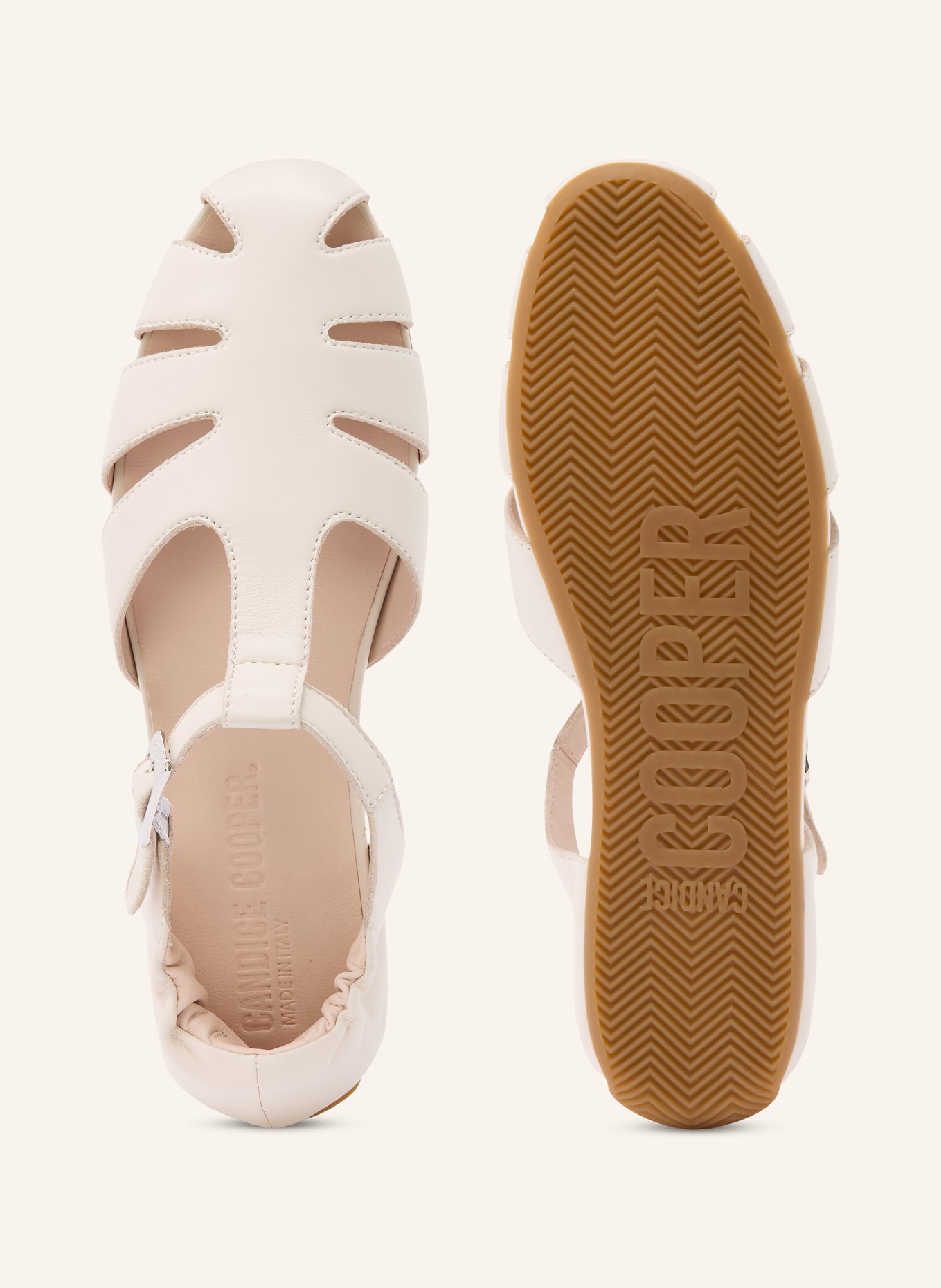 Candice Cooper Sandalen DANDY: CREME