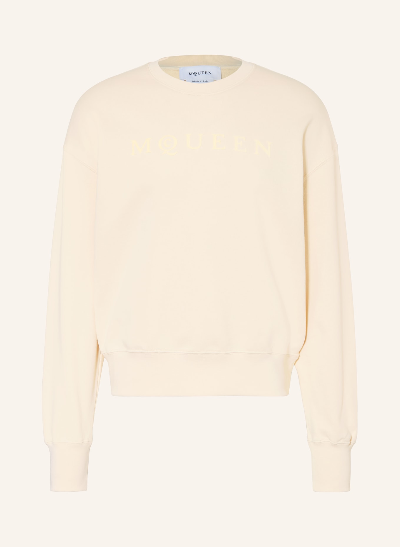 McQUEEN Sweatshirt: CREME
