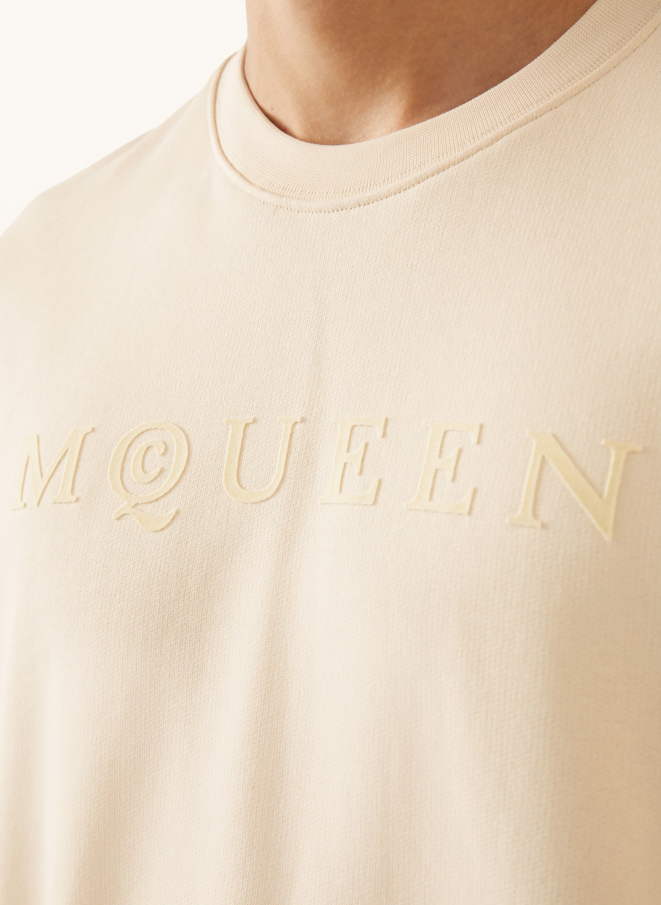 McQUEEN Sweatshirt: CREME