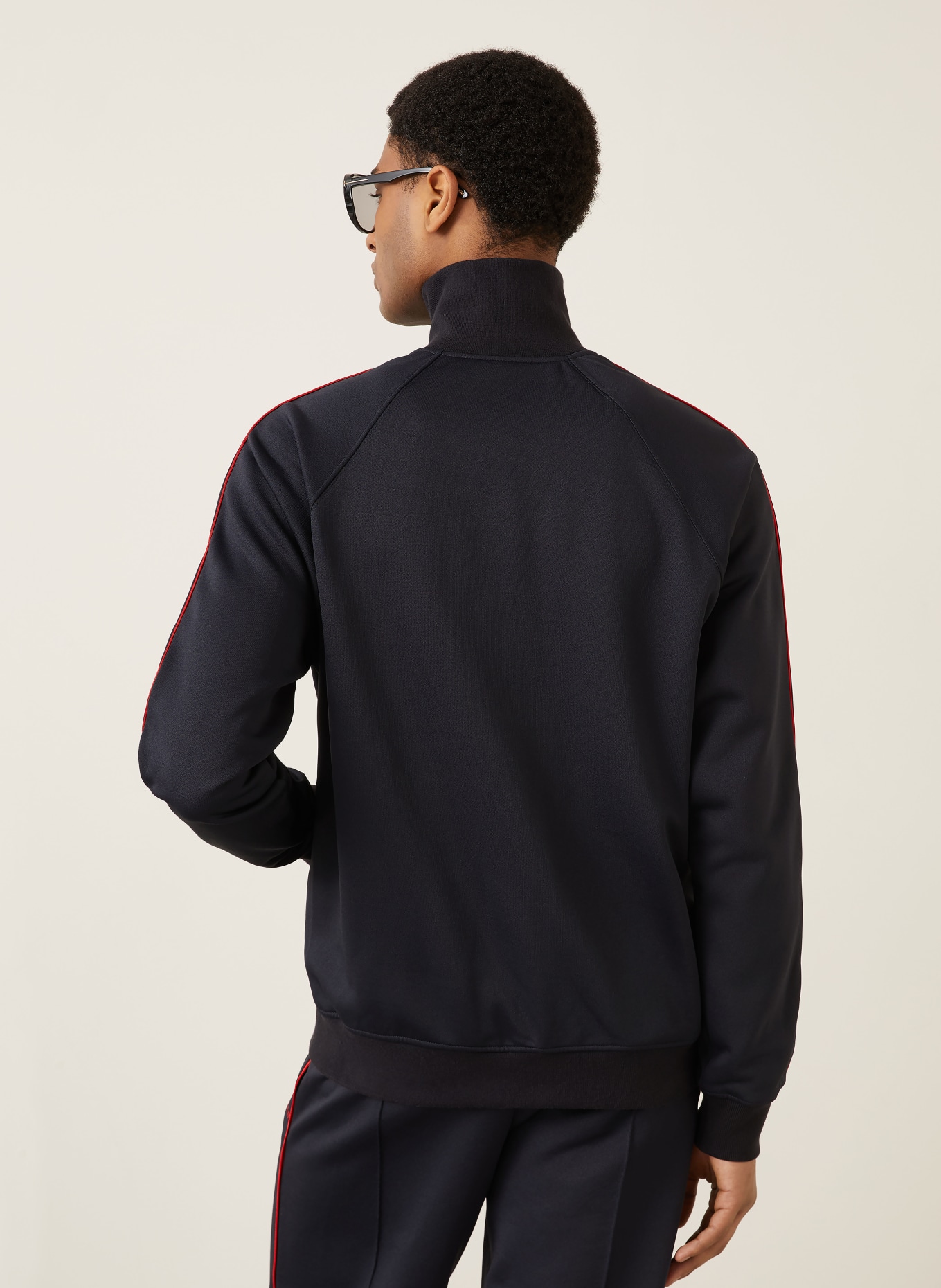 McQUEEN training jacket: DARK BLUE