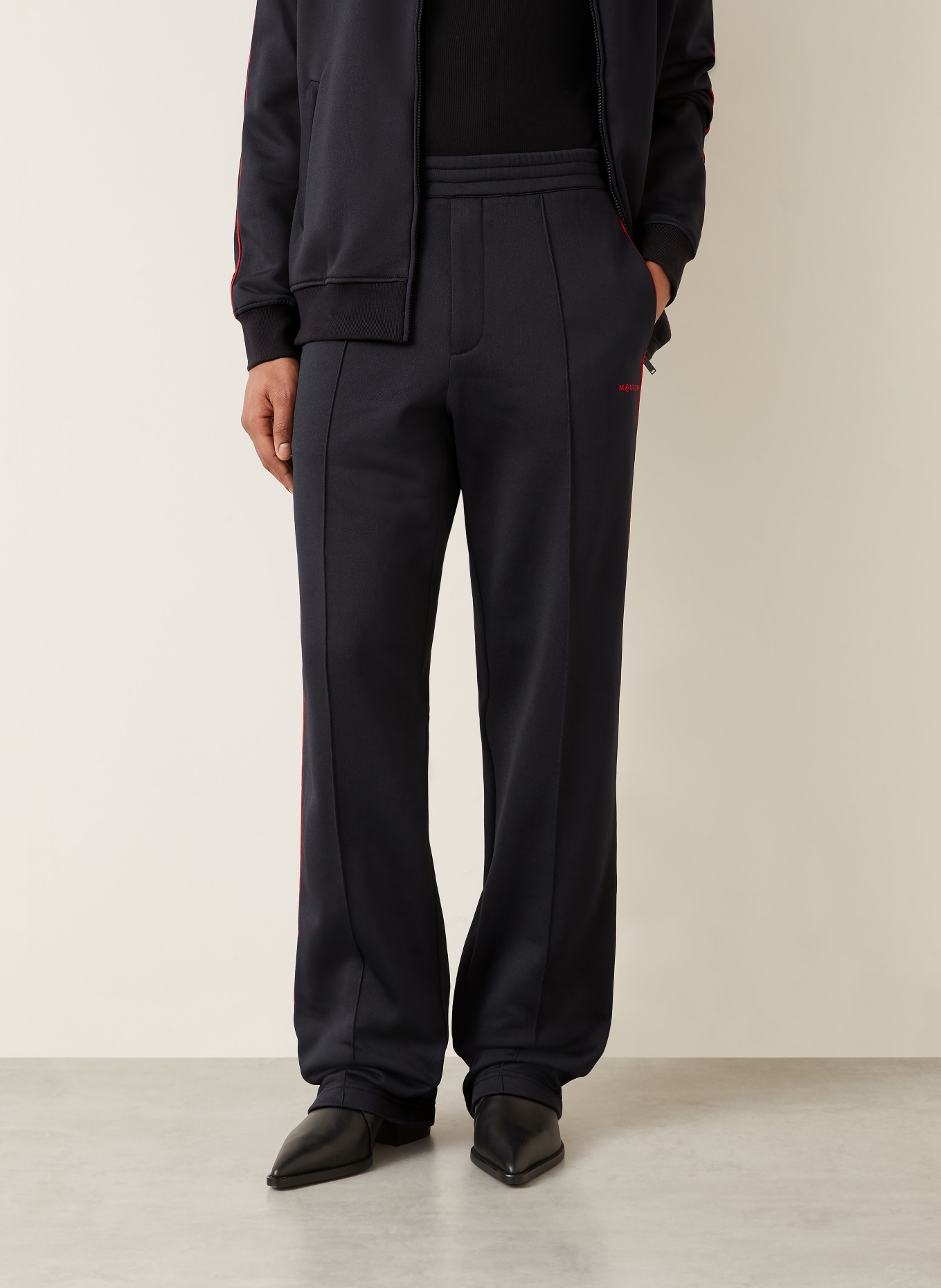 McQUEEN Track Pants mit Galonstreifen: DUNKELBLAU
