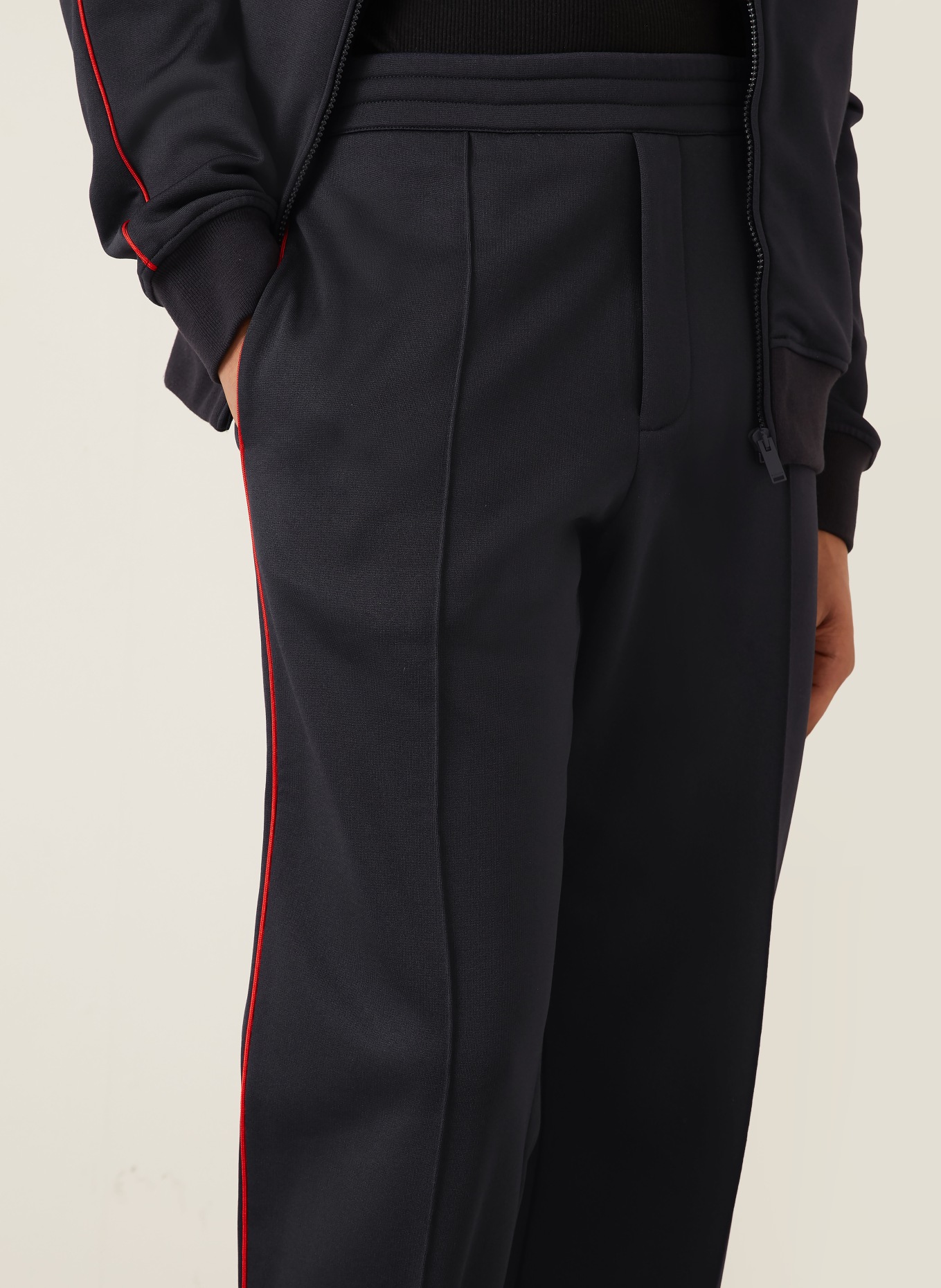 McQUEEN Track Pants mit Galonstreifen: DUNKELBLAU