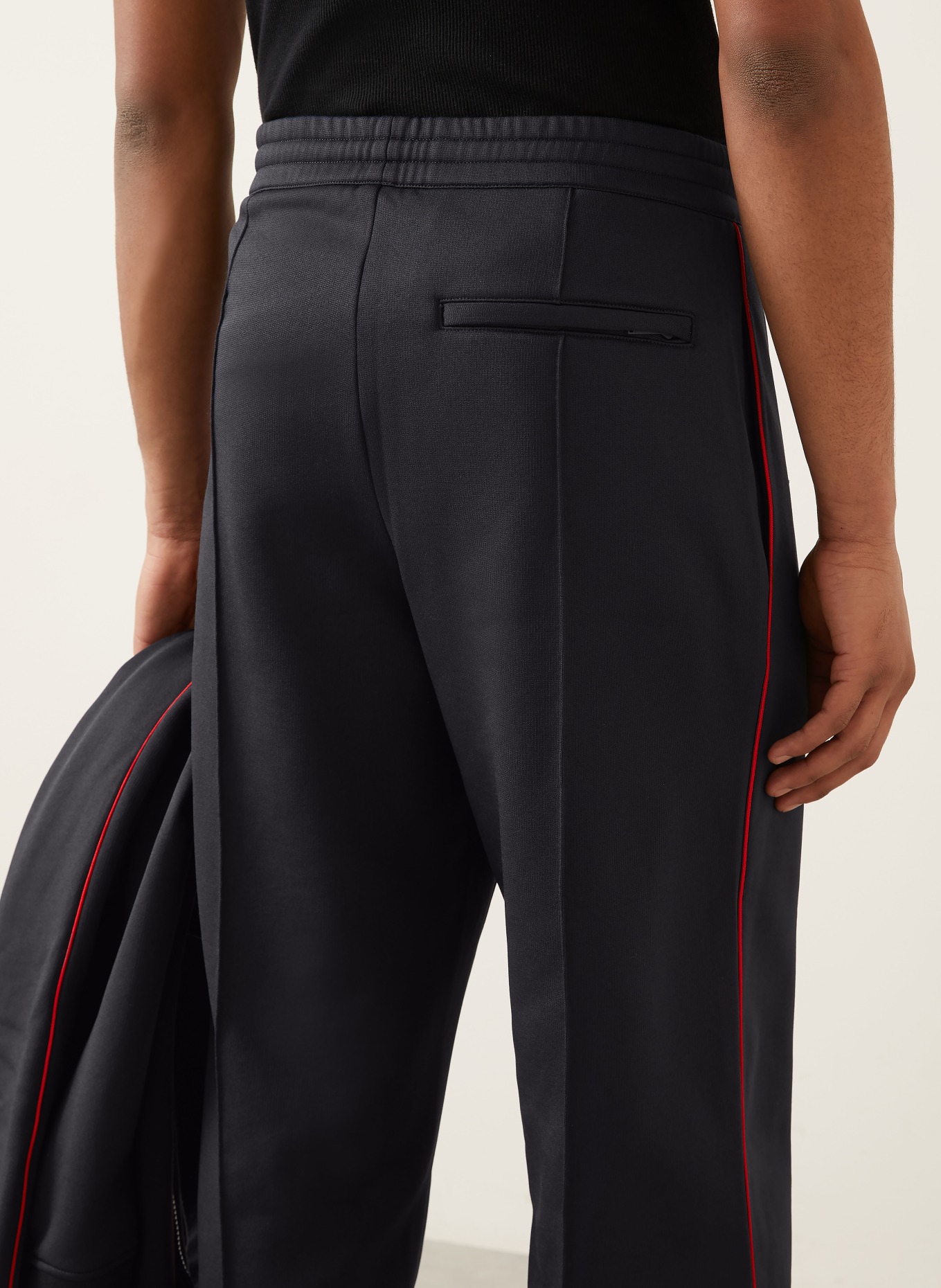 McQUEEN Track Pants mit Galonstreifen: DUNKELBLAU