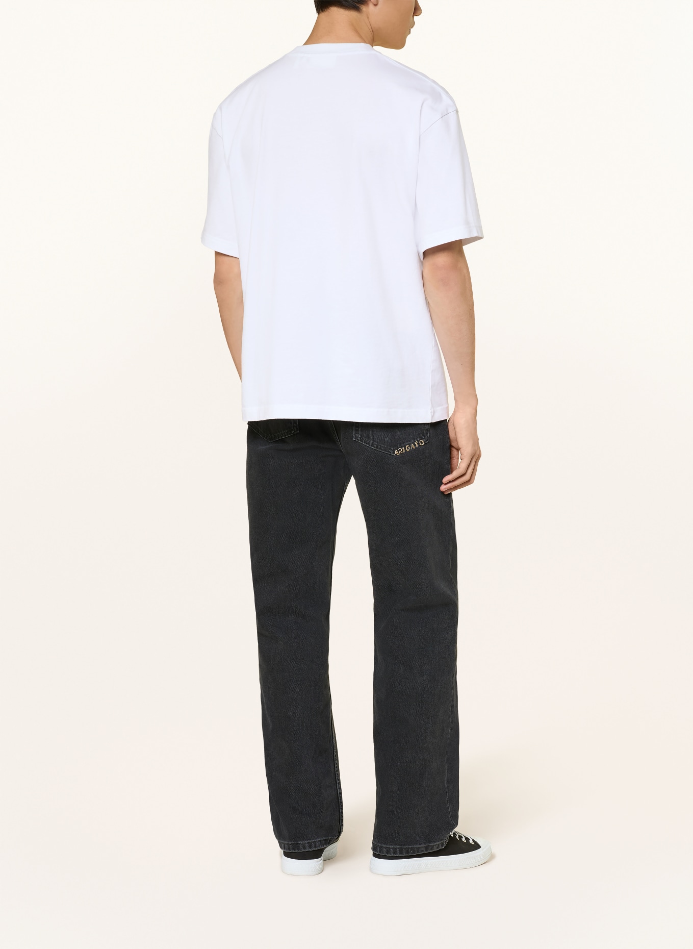 AXEL ARIGATO Koszulka DISTORT: BIAŁY