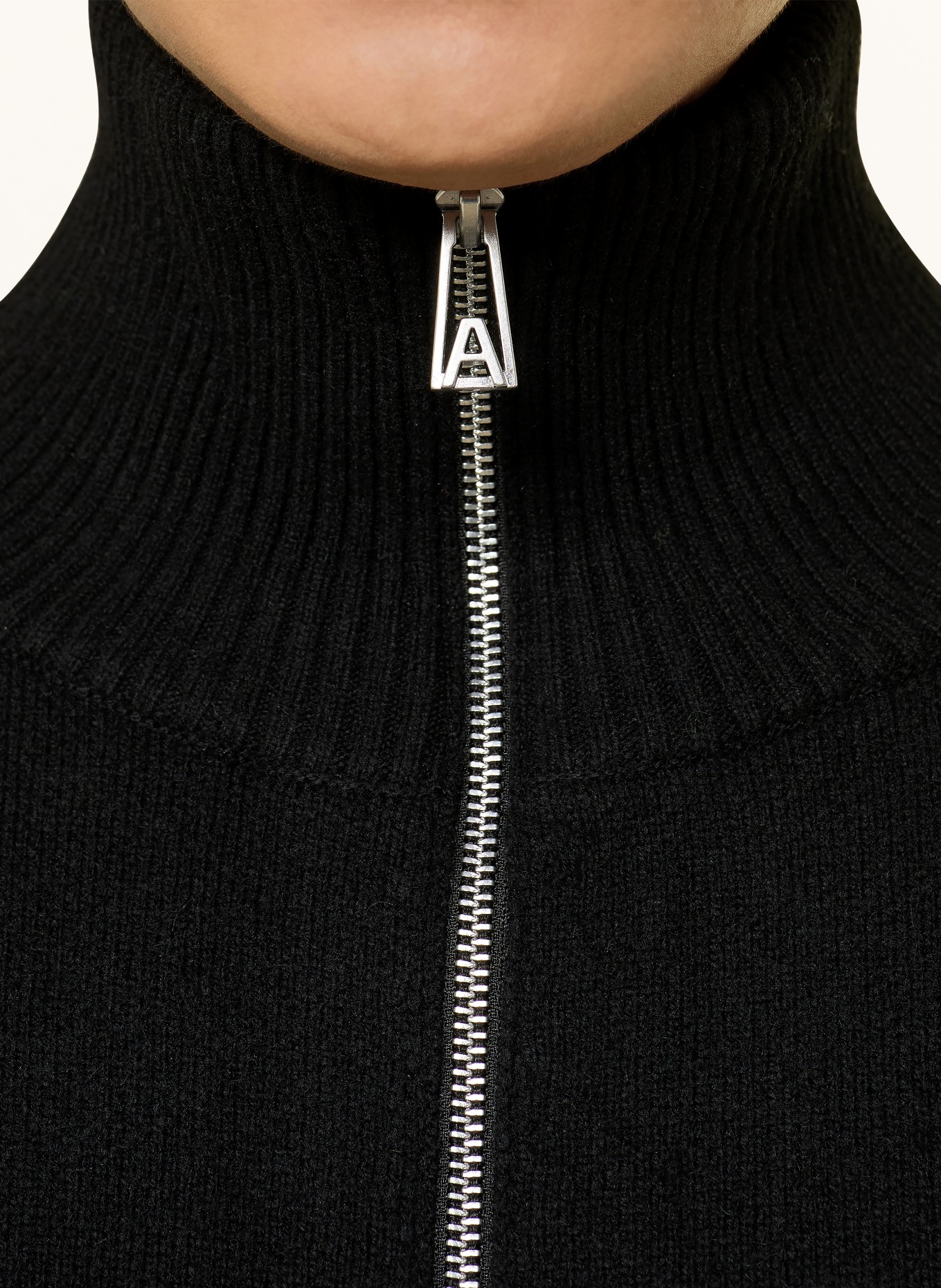 AXEL ARIGATO Strickjacke CORE: SCHWARZ