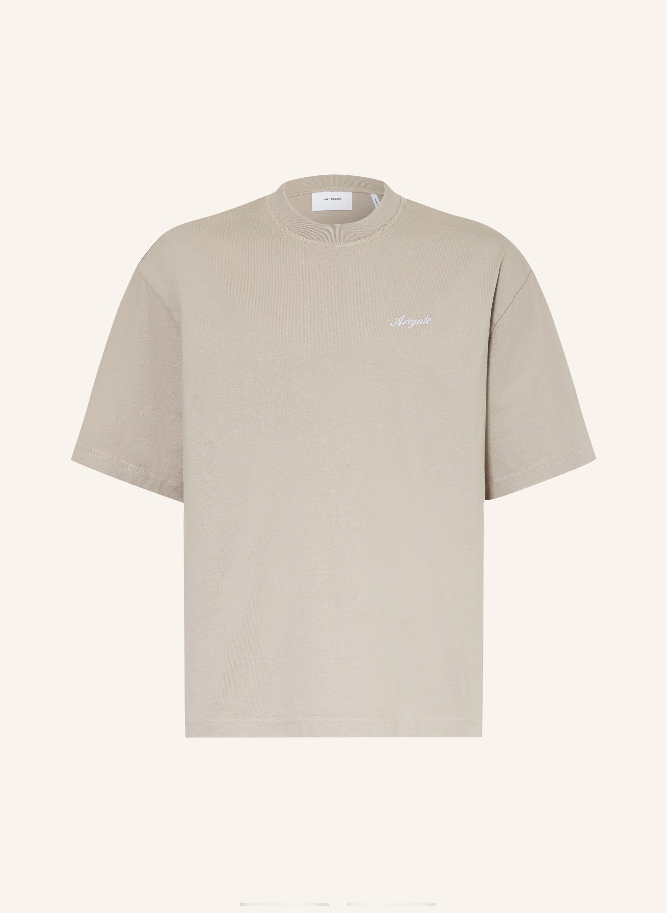 AXEL ARIGATO Tričko HONOR: SVĚTLE ŠEDÁ