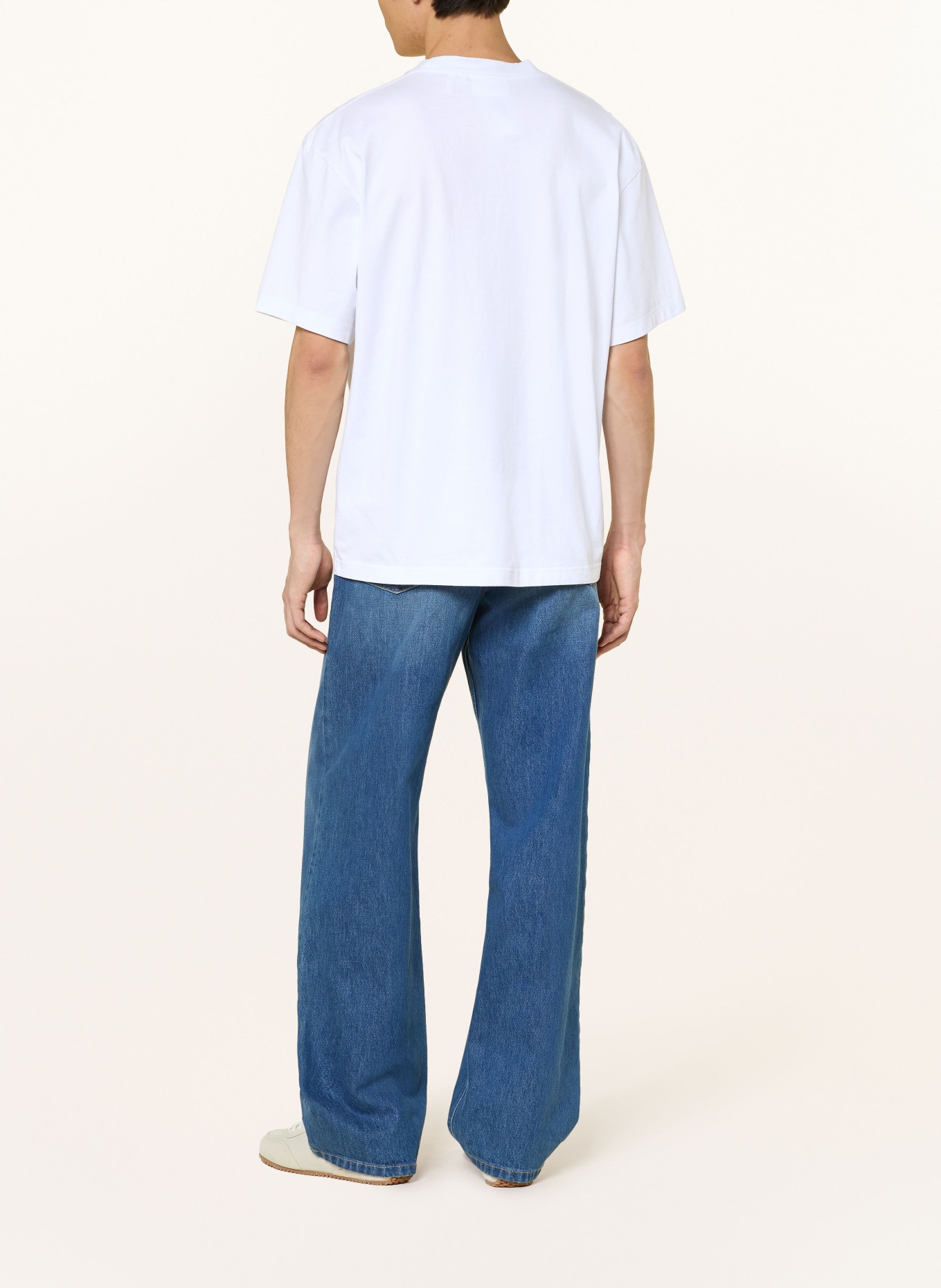 AXEL ARIGATO Tričko SOREN: BÍLÁ