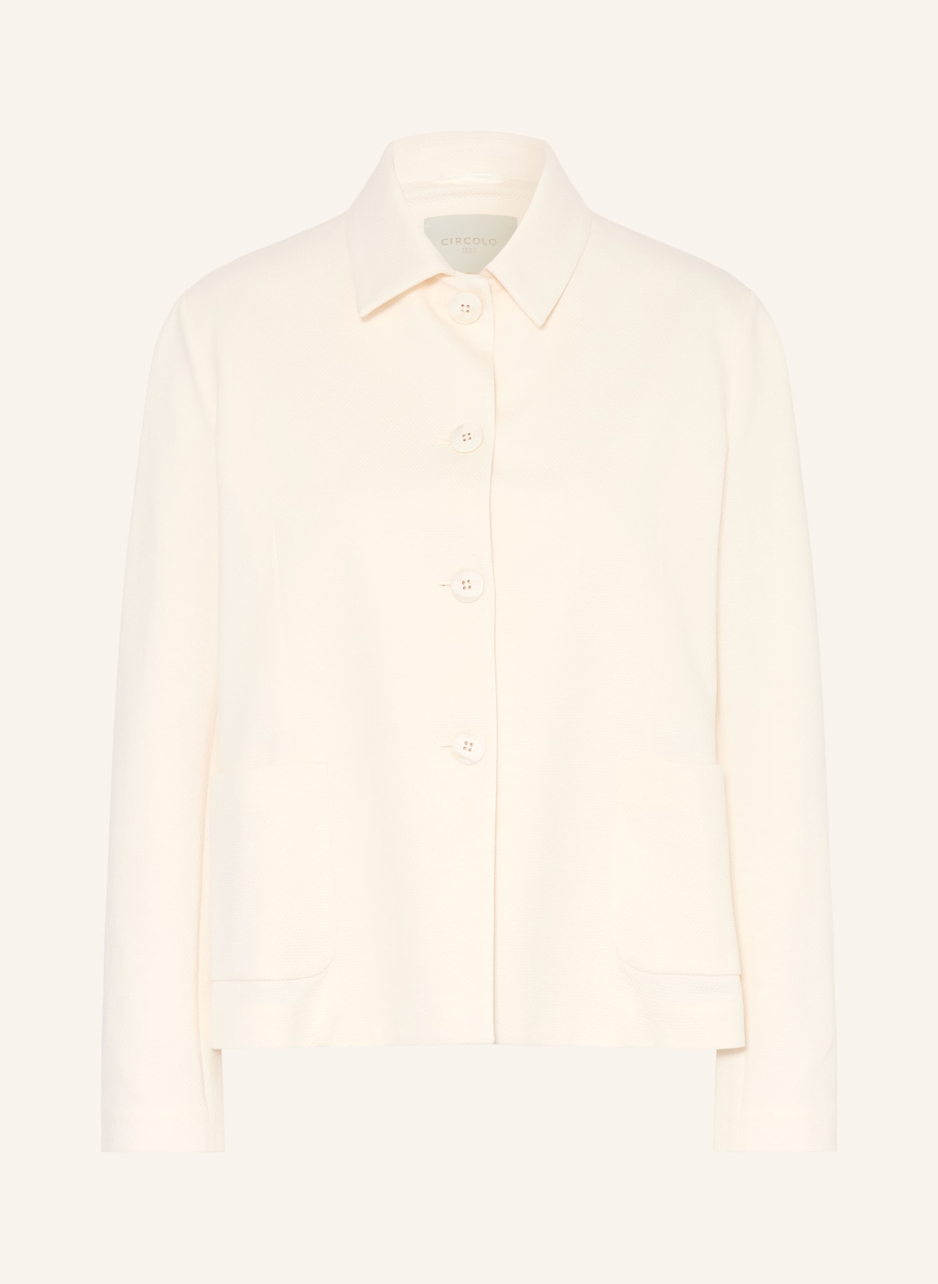 CIRCOLO 1901 Kastenjacke: CREME