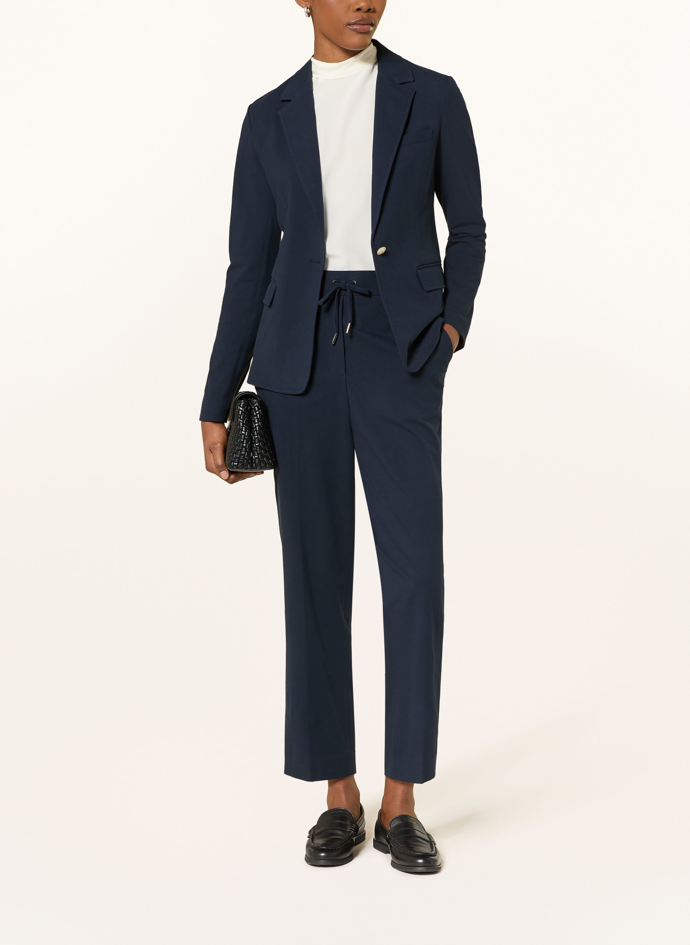 CIRCOLO 1901 Kalhoty ve stylu joggingových kalhot: TMAVĚ MODRÁ