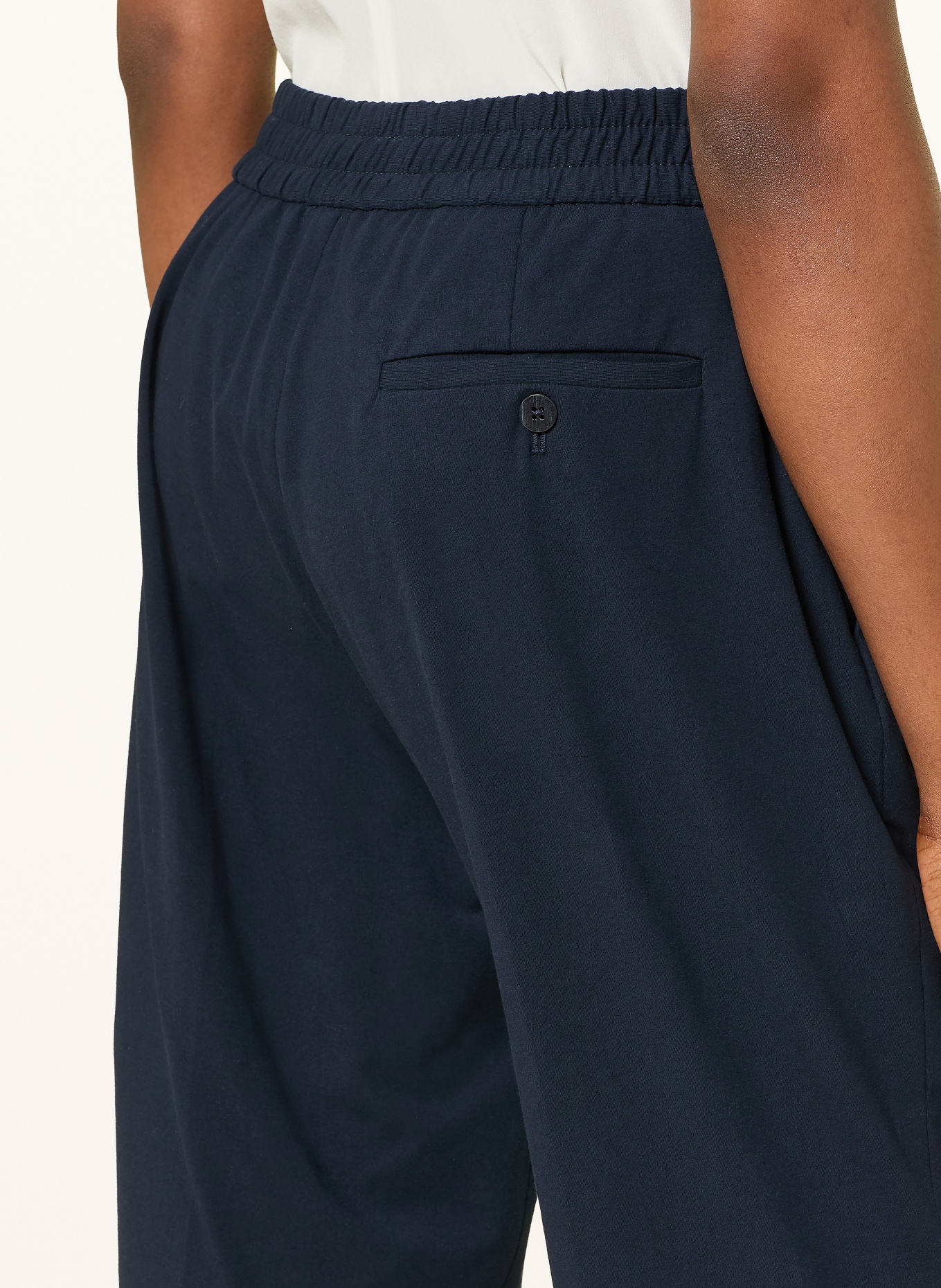 CIRCOLO 1901 Kalhoty ve stylu joggingových kalhot: TMAVĚ MODRÁ