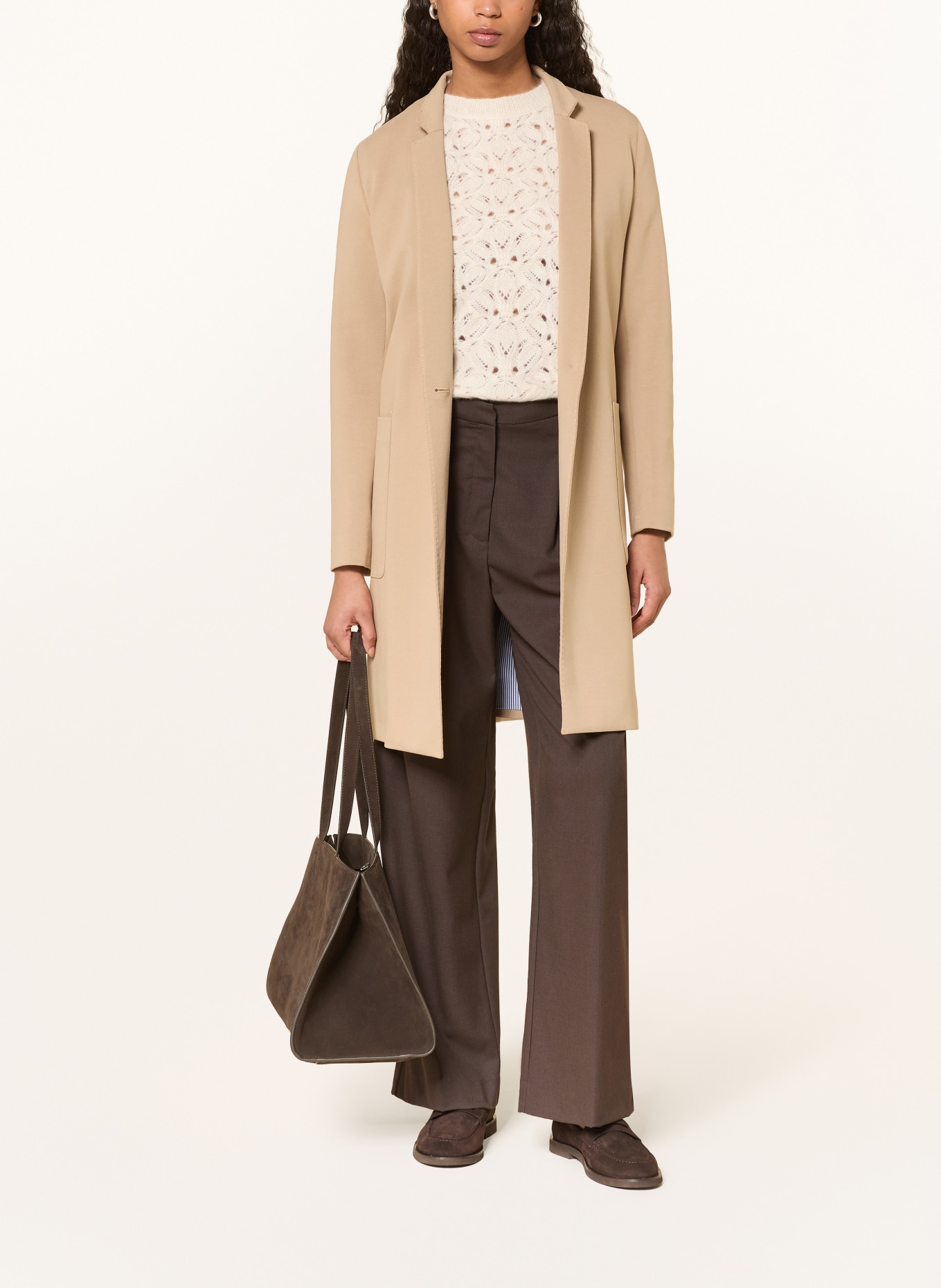 CIRCOLO 1901 coat: CAMEL