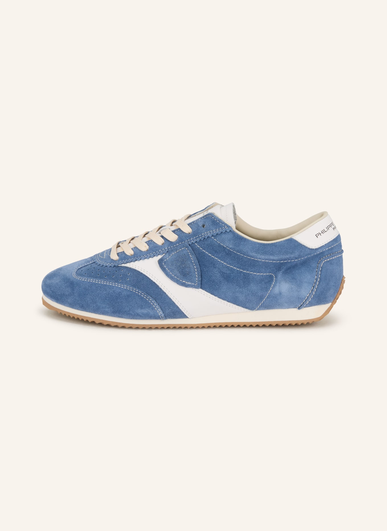 PHILIPPE MODEL PLANCHE sneaker: LIGHT BLUE / WHITE