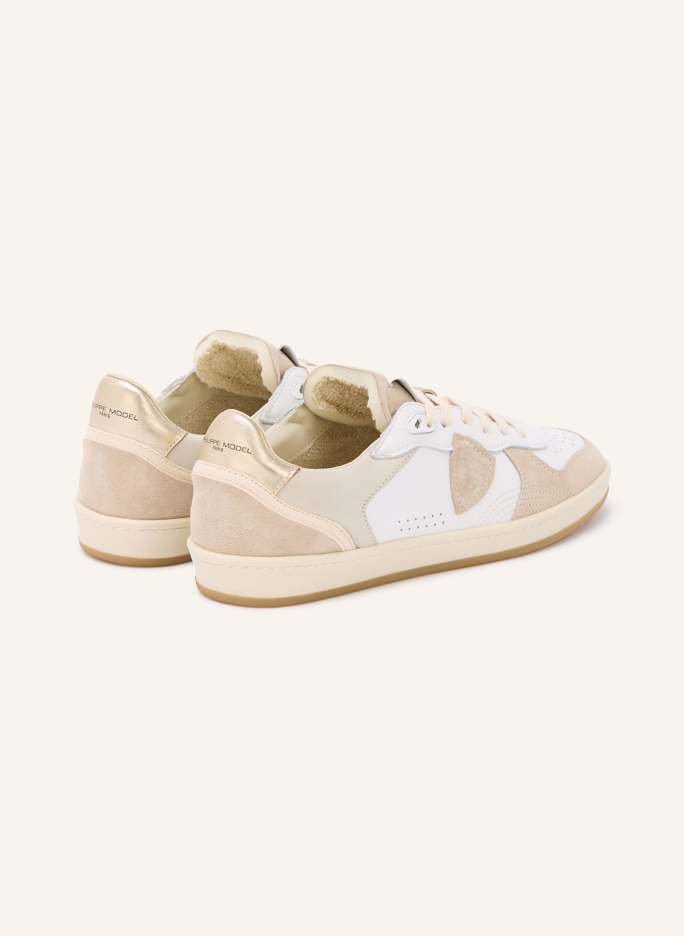 PHILIPPE MODEL Sneaker PGAL LOW: BEIGE / WEISS