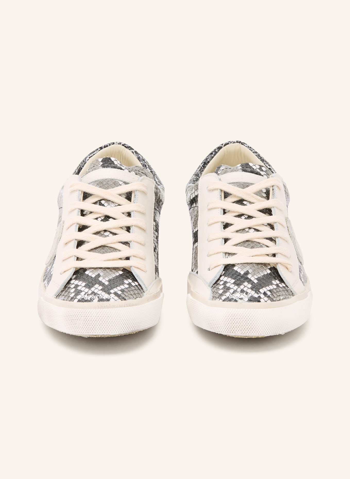 PHILIPPE MODEL PRSX sneaker: BLACK / GRAY / WHITE