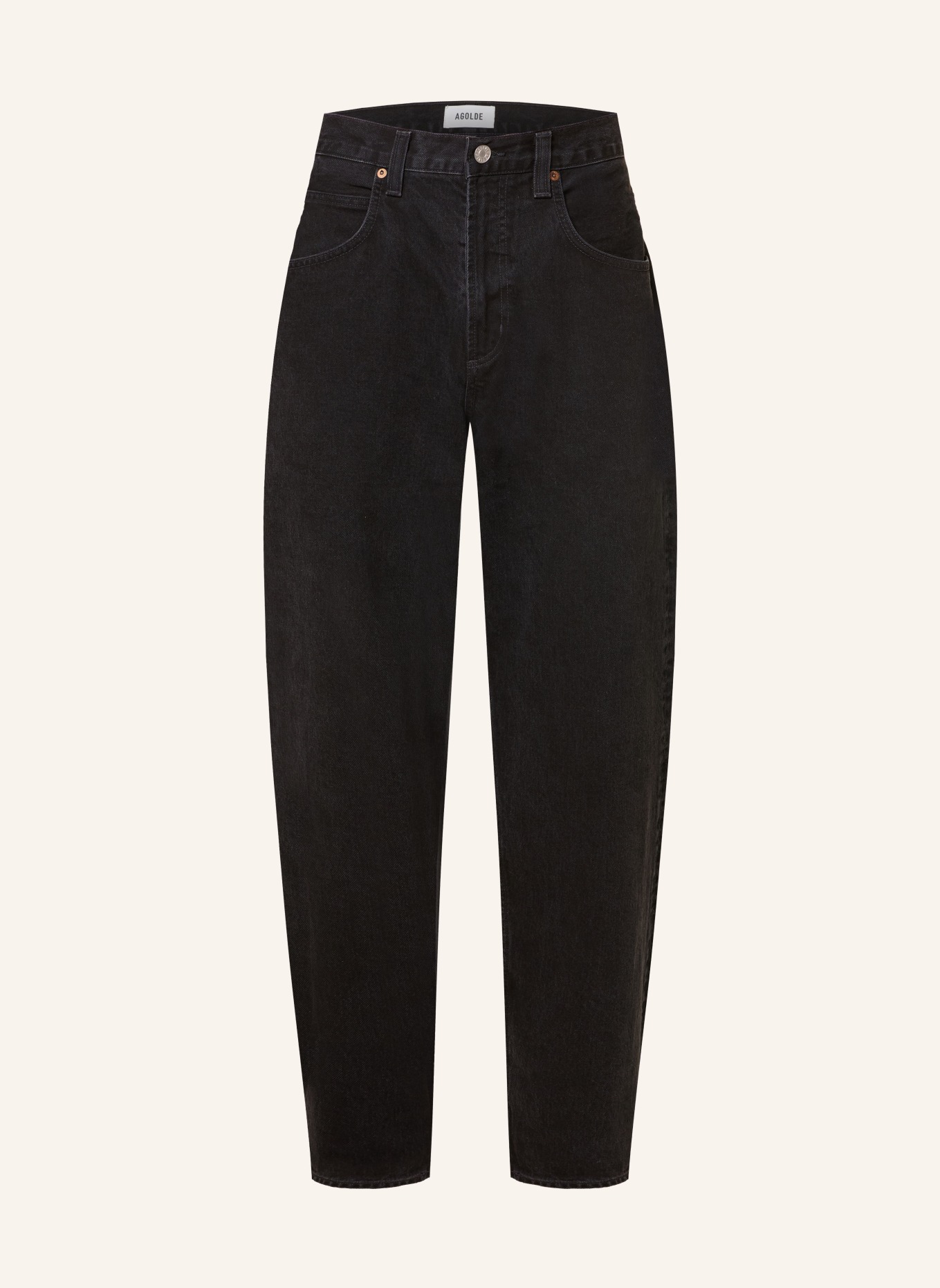 AGOLDE Jeans FUSION Baggy Taper Fit: kbr kember (saturated blk)