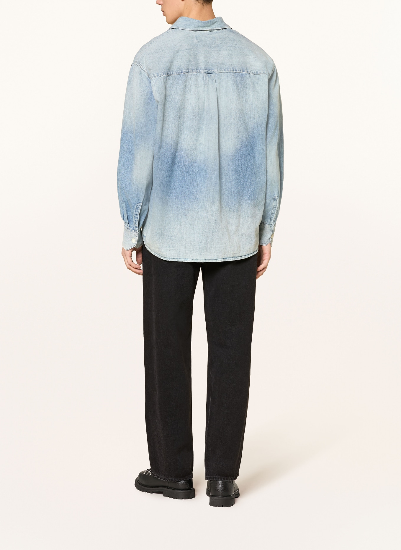 AGOLDE Jeans FUSION Baggy Taper Fit: kbr kember (saturated blk)