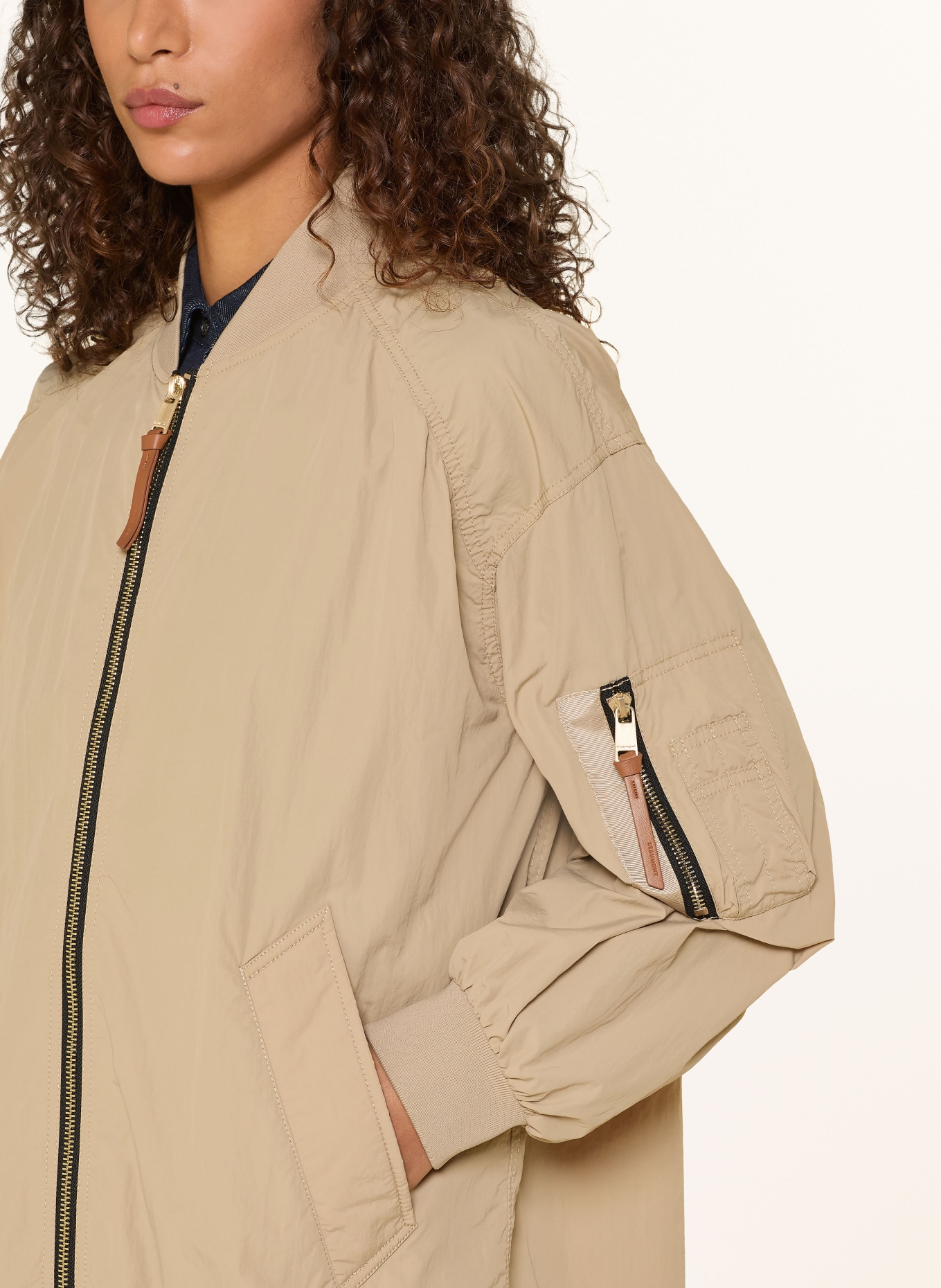 BEAUMONT LIBRA coat: CAMEL