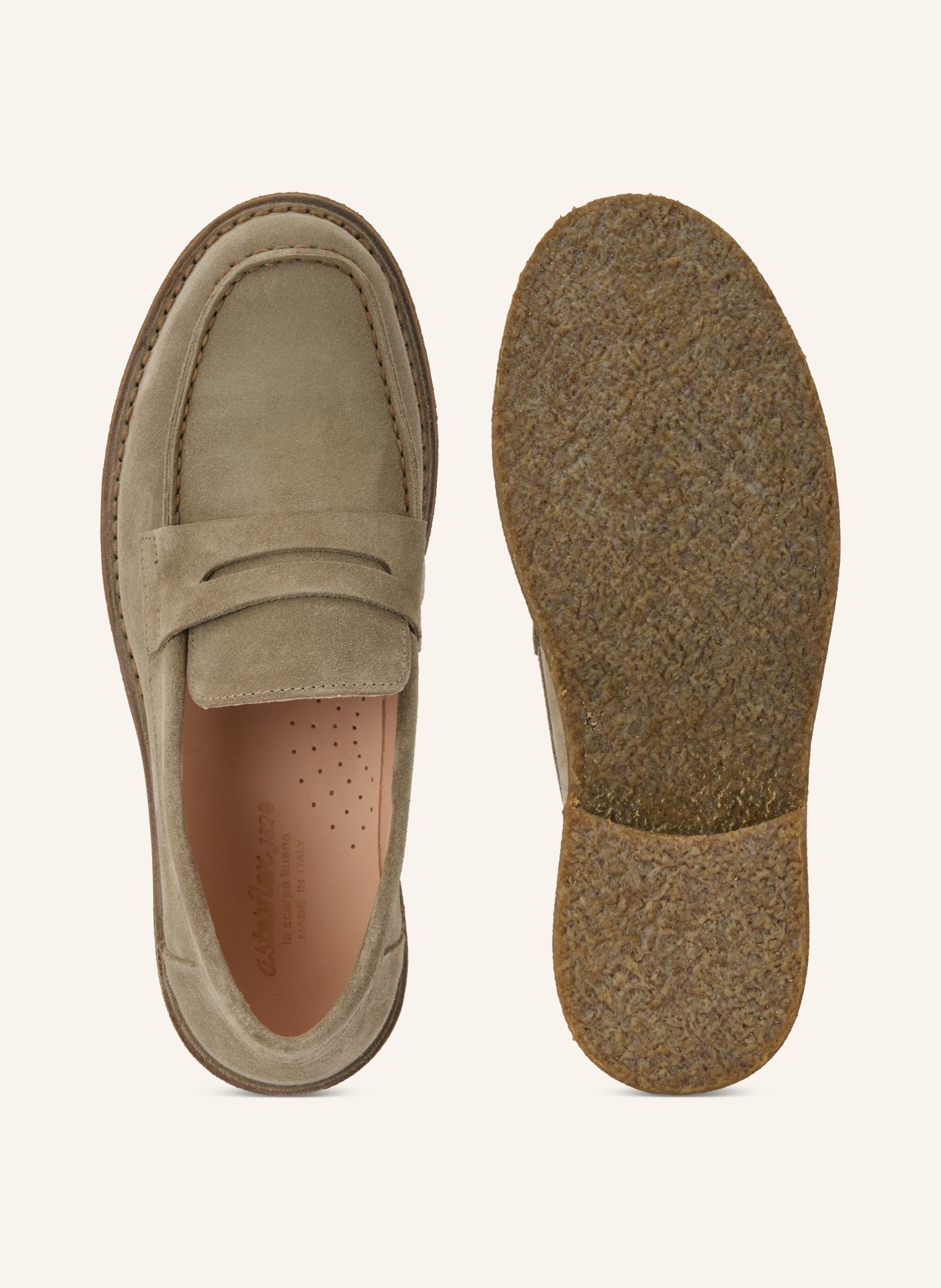 astorflex Penny-Loafer MOKAFLEX: KHAKI