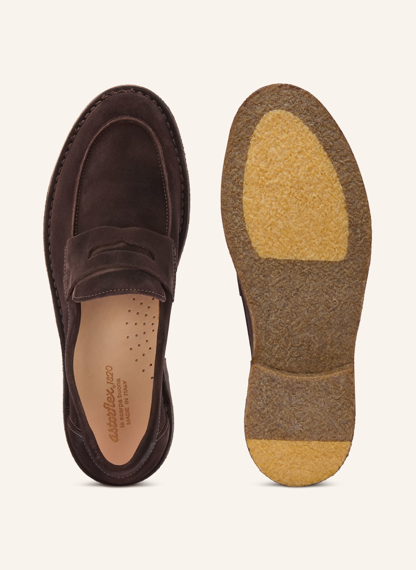 astorflex Penny-Loafer: DUNKELBRAUN