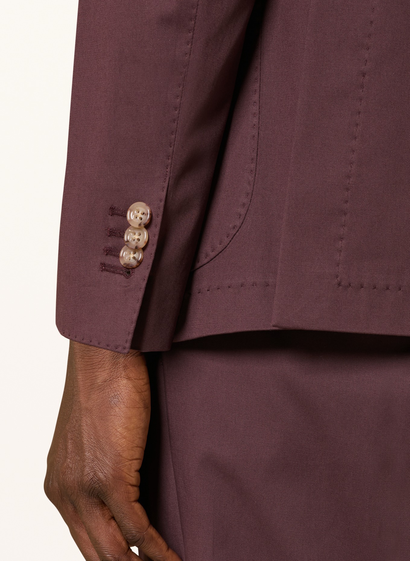 windsor. Extra slim fit suit jacket: 605 Dark Red 605