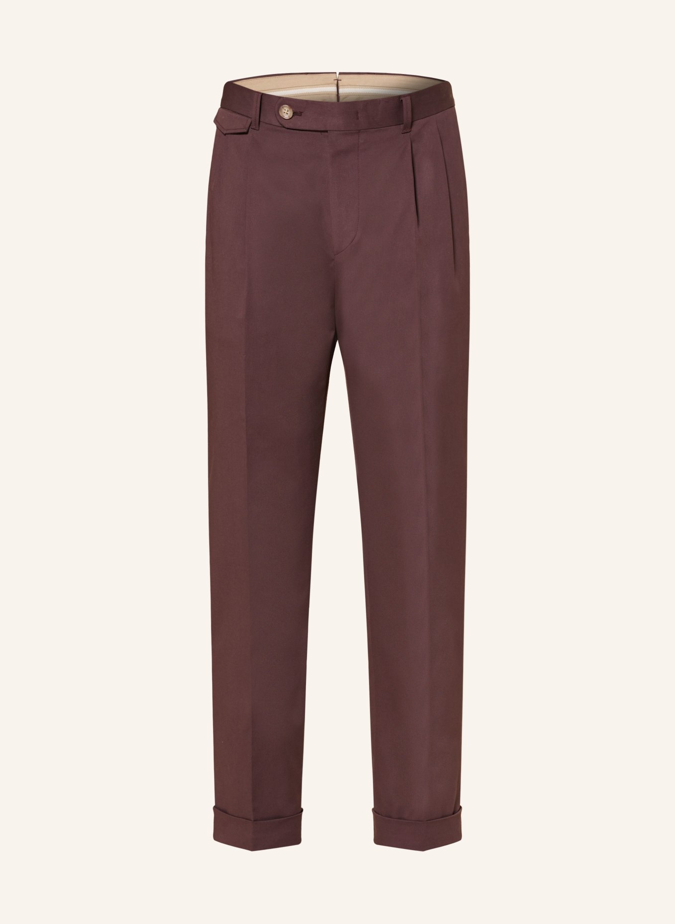 windsor. Kombinace kalhot Extra Slim Fit: 605 Dark Red 605