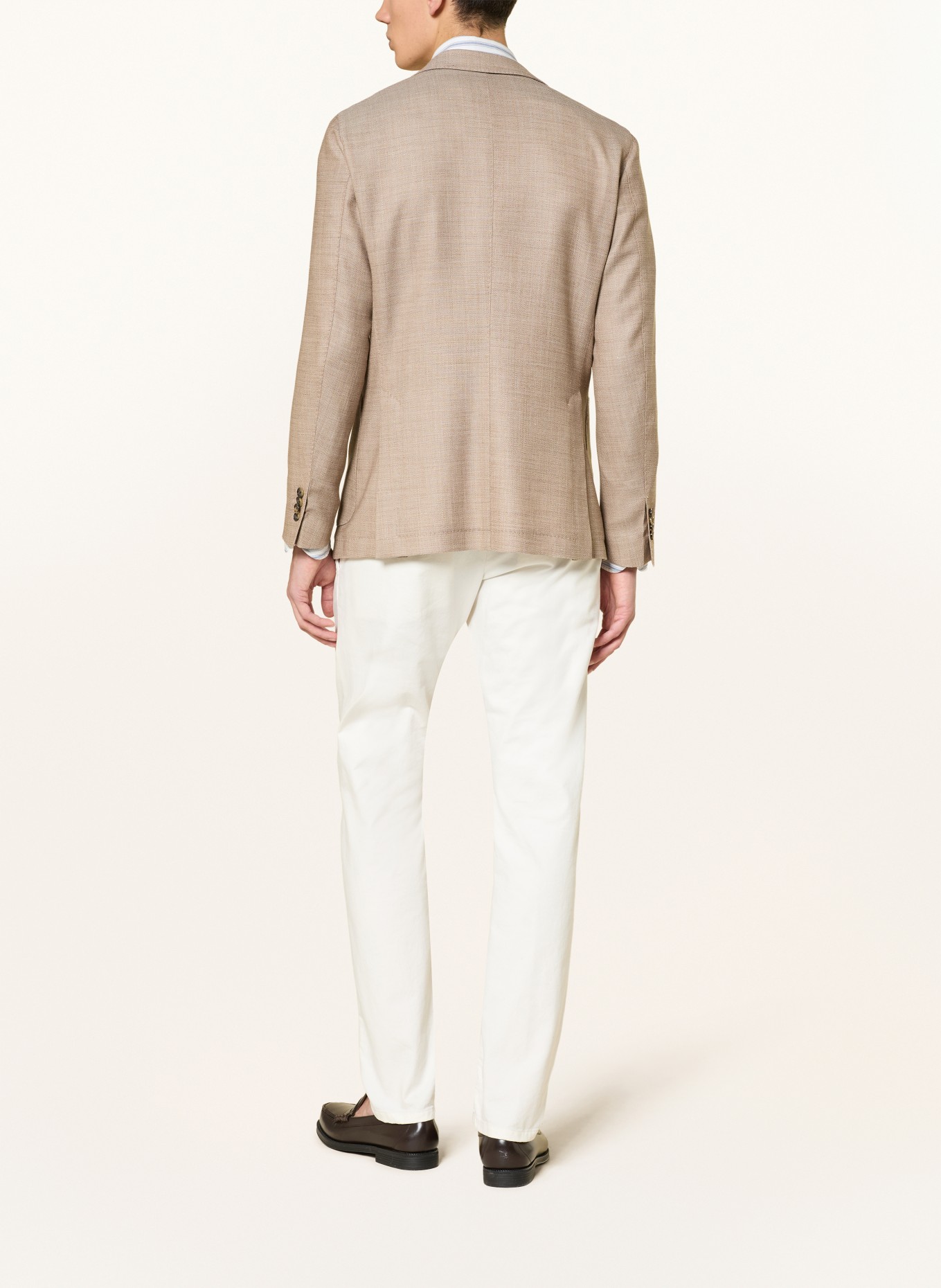 windsor. Sakko Extra Slim Fit: HELLBRAUN