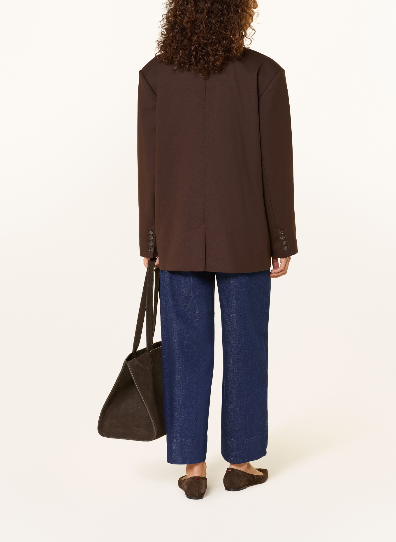 MORE & MORE Jeans-Culotte: 0963 DARK BLUE DENIM