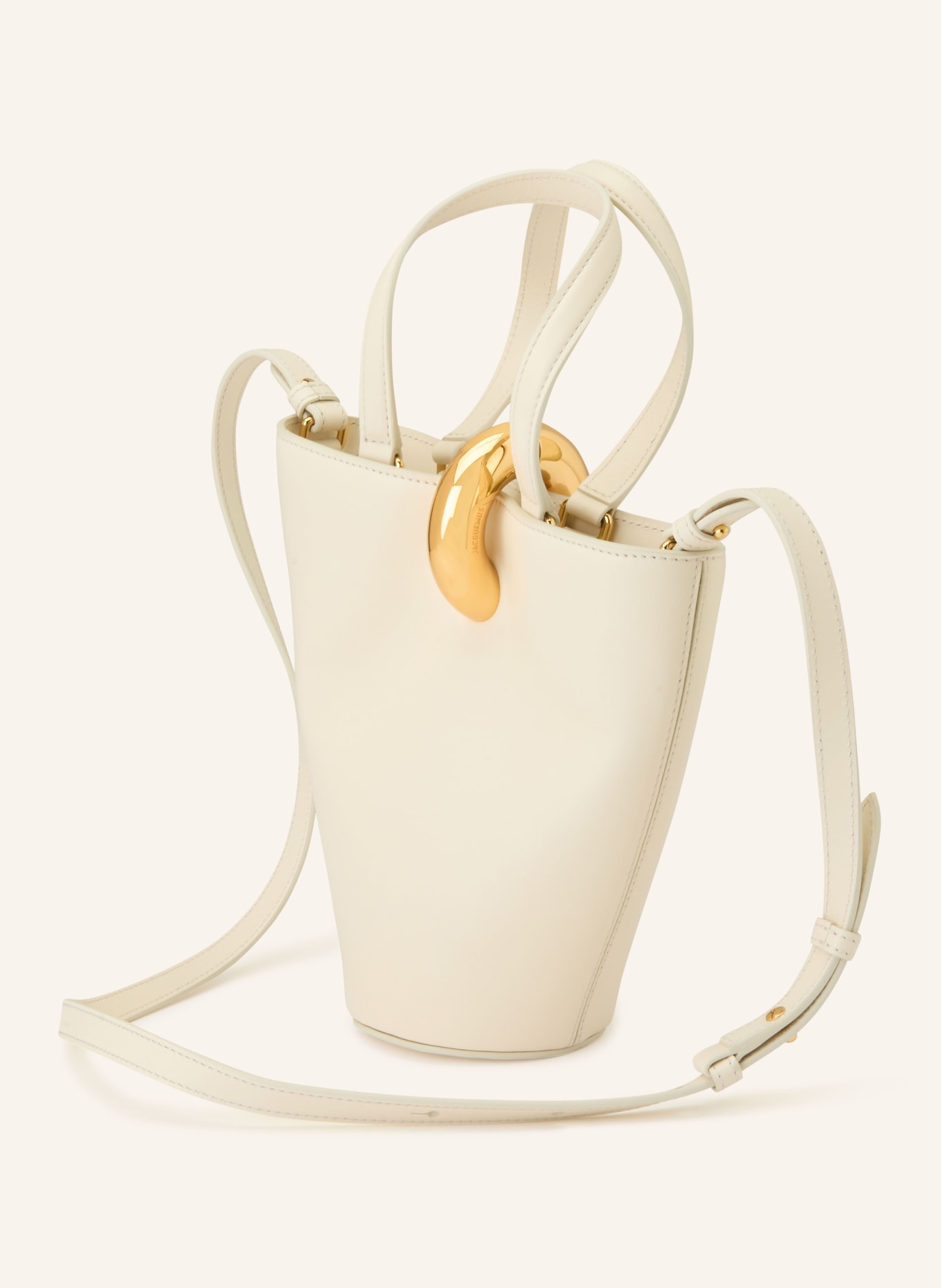 JACQUEMUS Handtasche LE PETIT BAMBOLA: ECRU